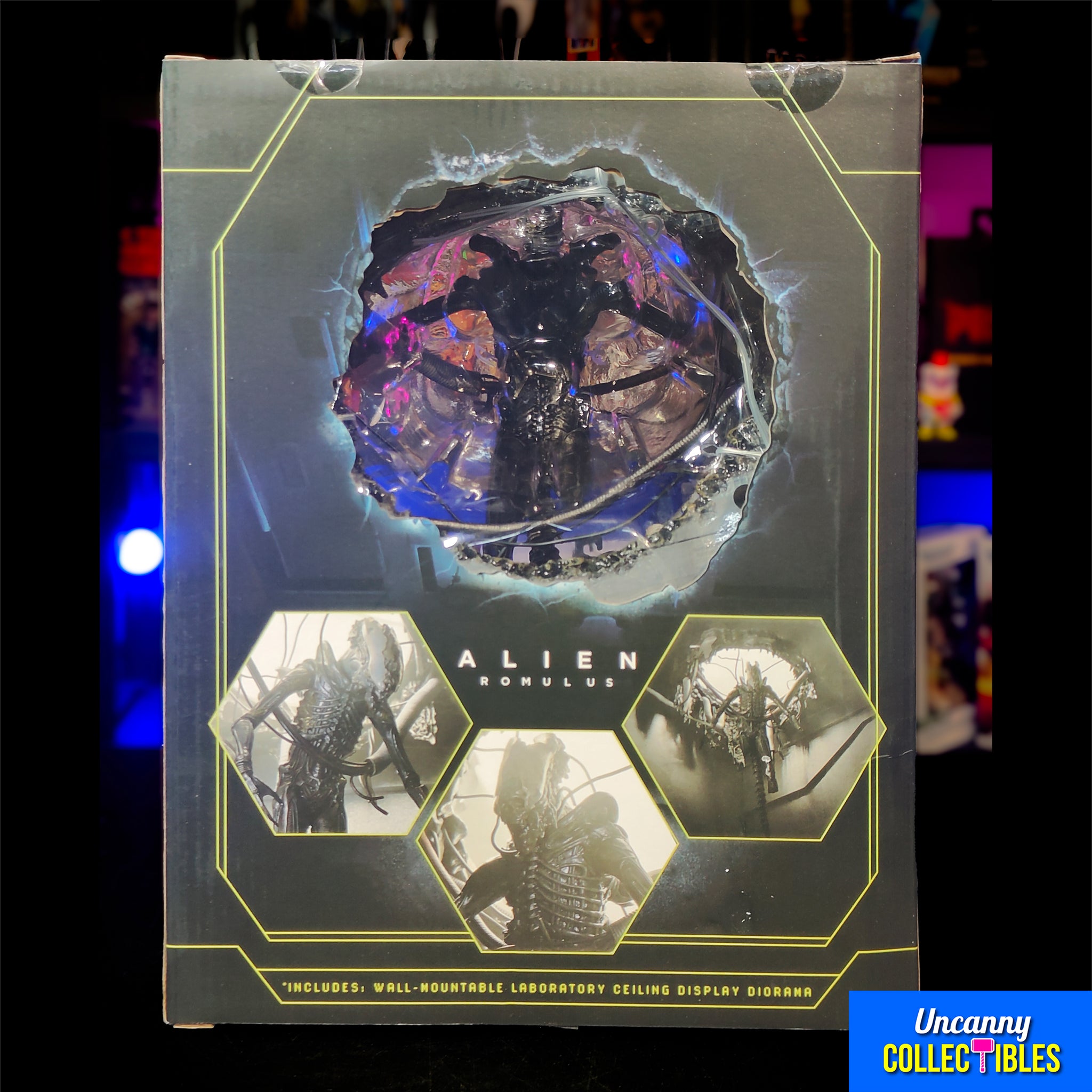 NECA Alien Romulus Deluxe Suspended Lab Xenomorph XX121 Action Figure 2025 18cm – photo 5 of 21