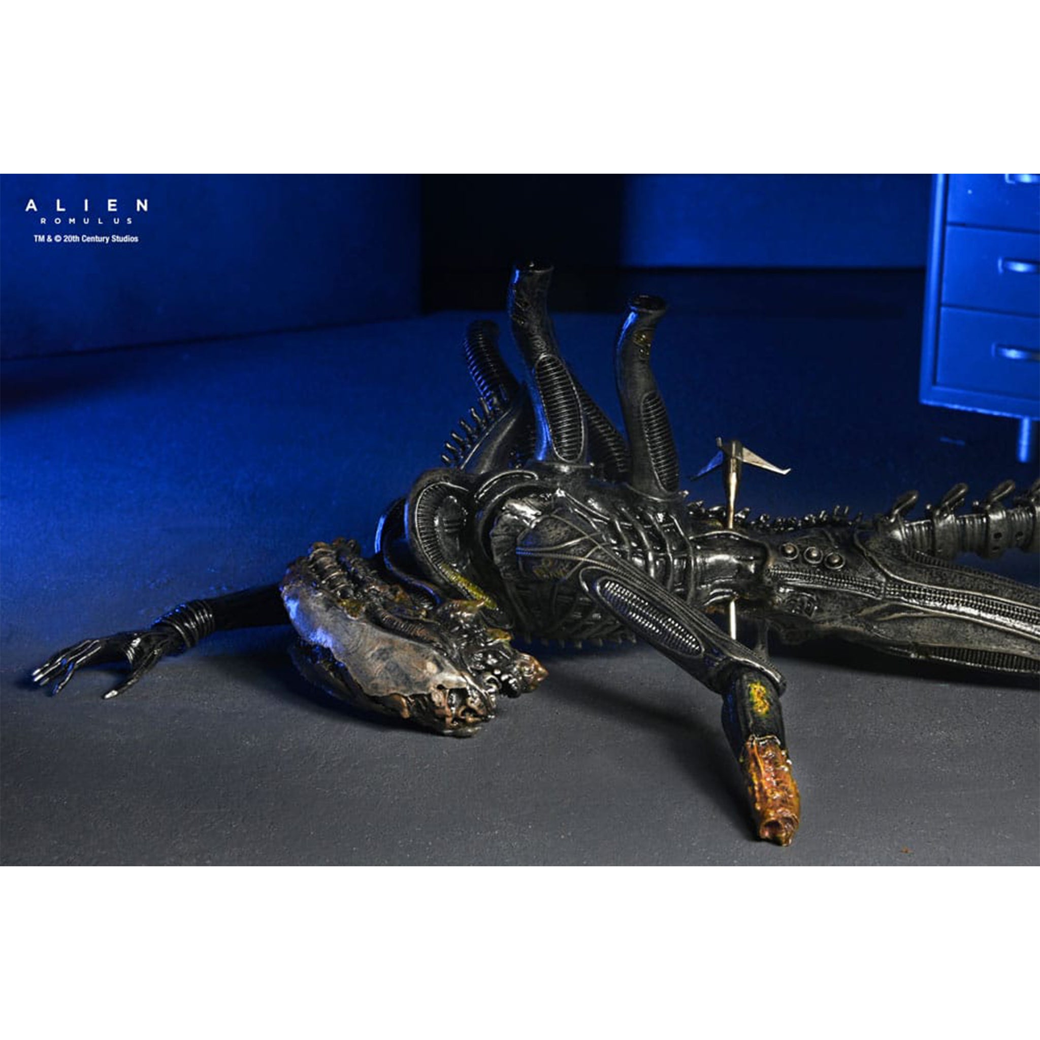 NECA Alien Romulus Deluxe Suspended Lab Xenomorph XX121 Action Figure 2025 18cm – Alien, NECA, 18 cm, 2025, brand new collector item, Uncanny Collectibles Dublin Ireland