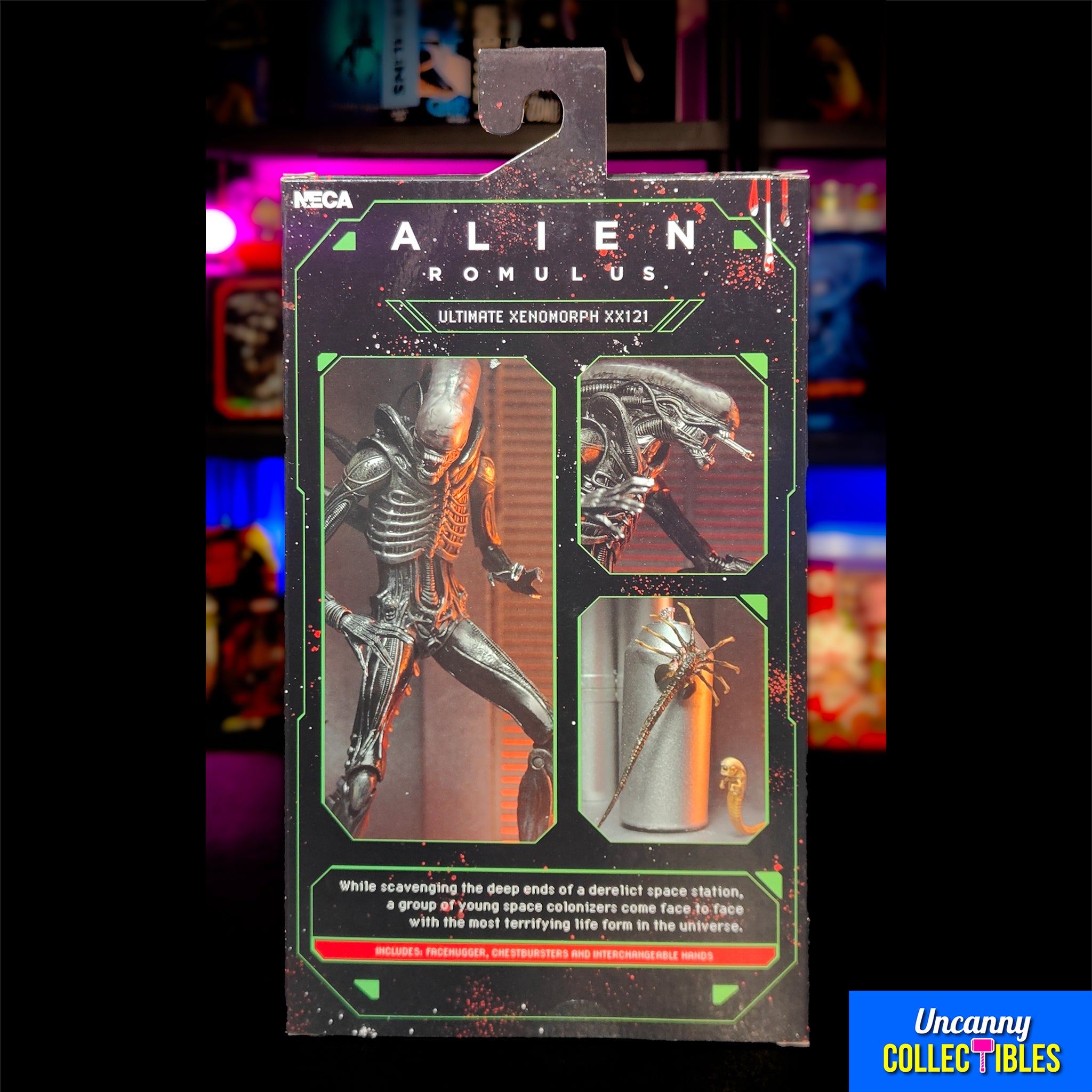 NECA Alien Romulus Ultimate XX121 Xenomorph Action Figure 2025 23cm – Alien, NECA, 23 cm, 2025, brand new collector item, Uncanny Collectibles Dublin Ireland