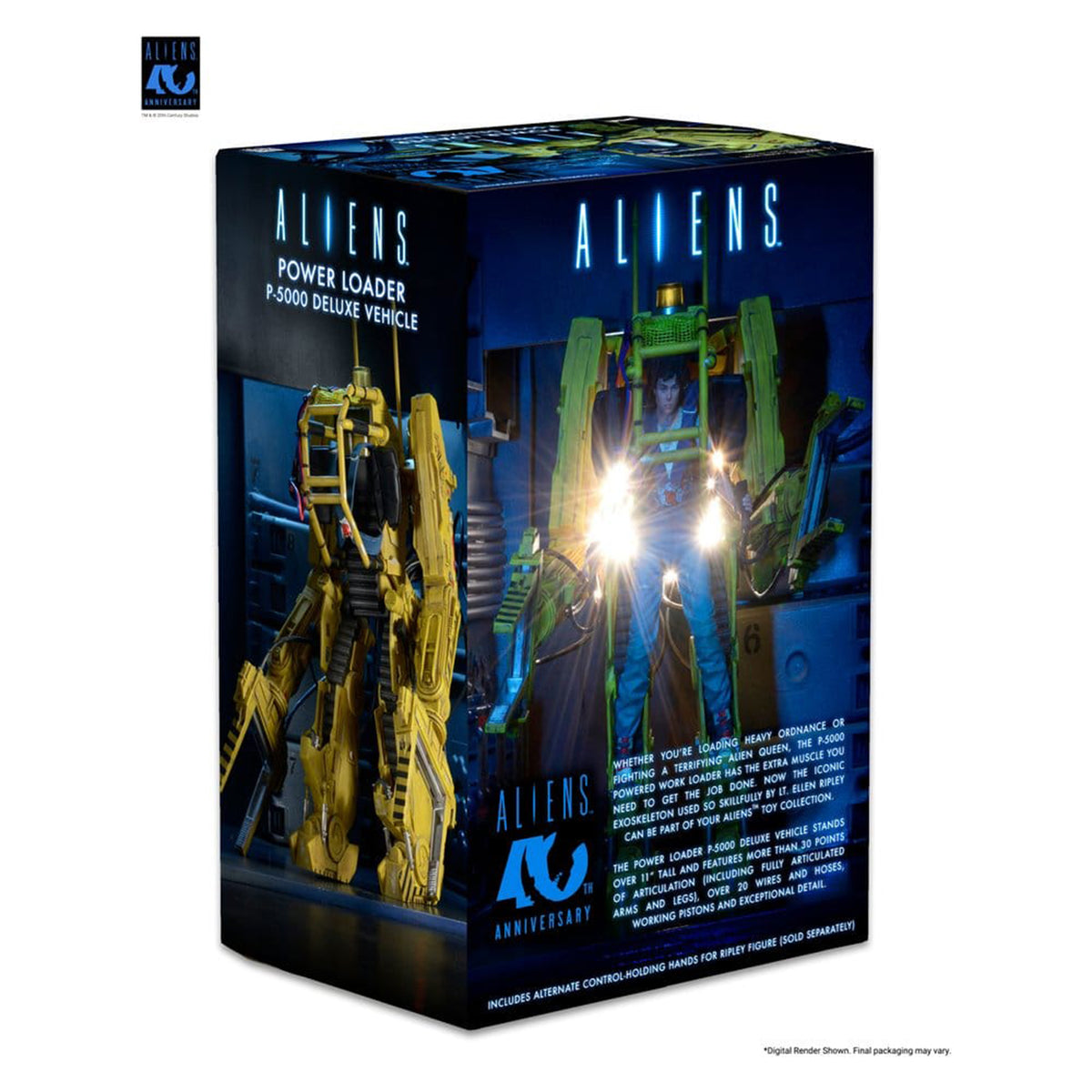 NECA Aliens 40th Anniversary Power Loader P-5000 Deluxe Vehicle – Alien, NECA, 28 cm, brand new collector item, Uncanny Collectibles Dublin Ireland