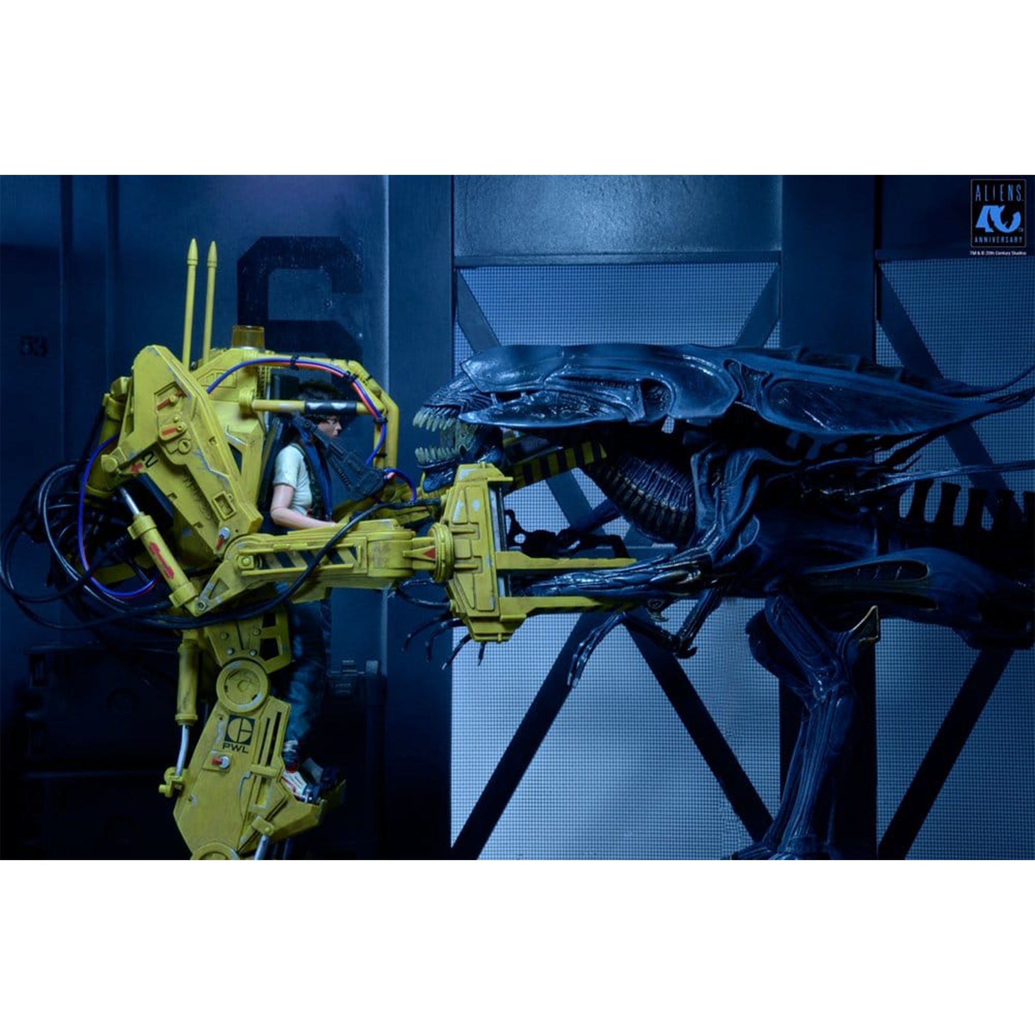 NECA Aliens 40th Anniversary Power Loader P-5000 Deluxe Vehicle – Alien, NECA, 28 cm, brand new collector item, Uncanny Collectibles Dublin Ireland