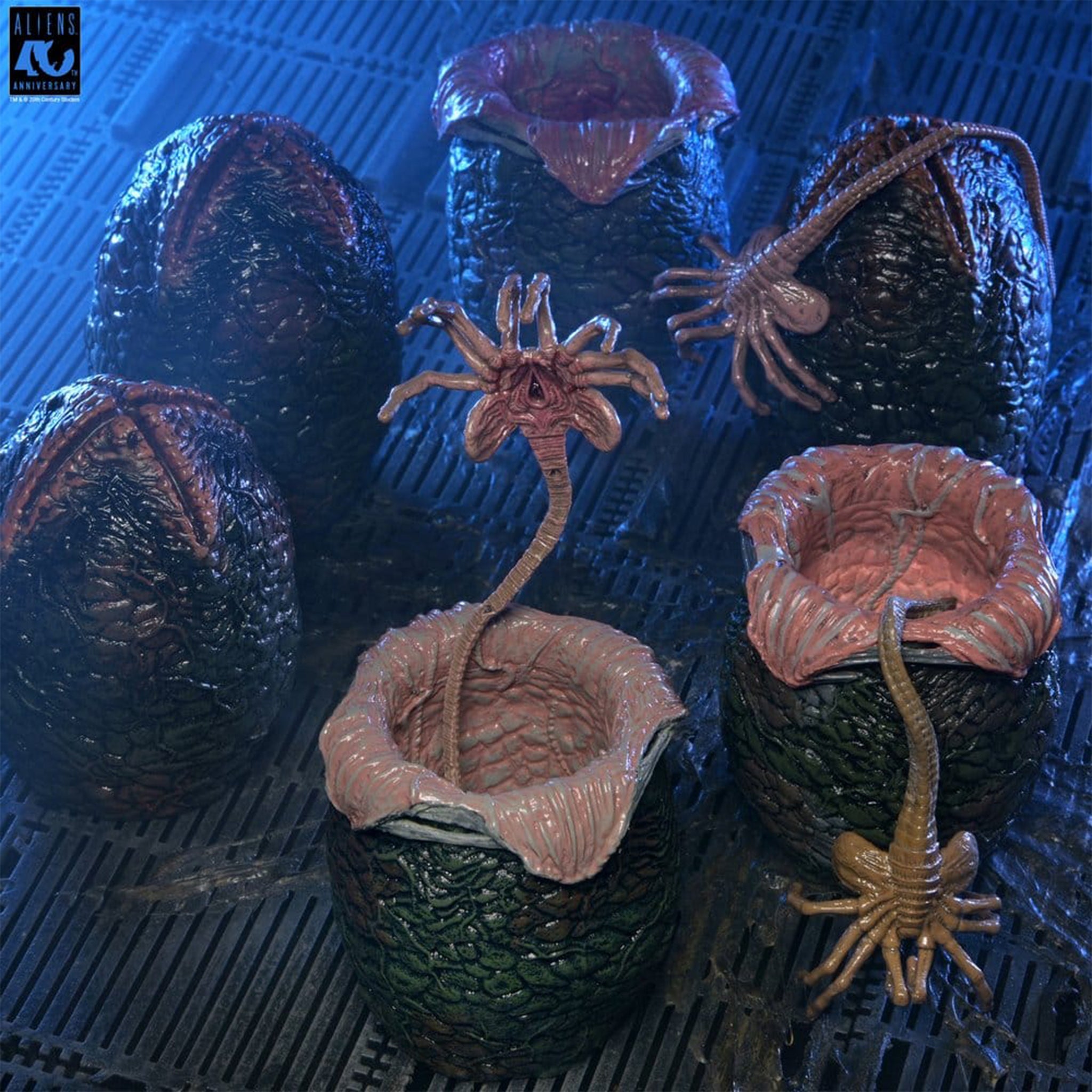 NECA Aliens 40th Anniversary Carton of Alien Eggs 6-Pack Accessory Set