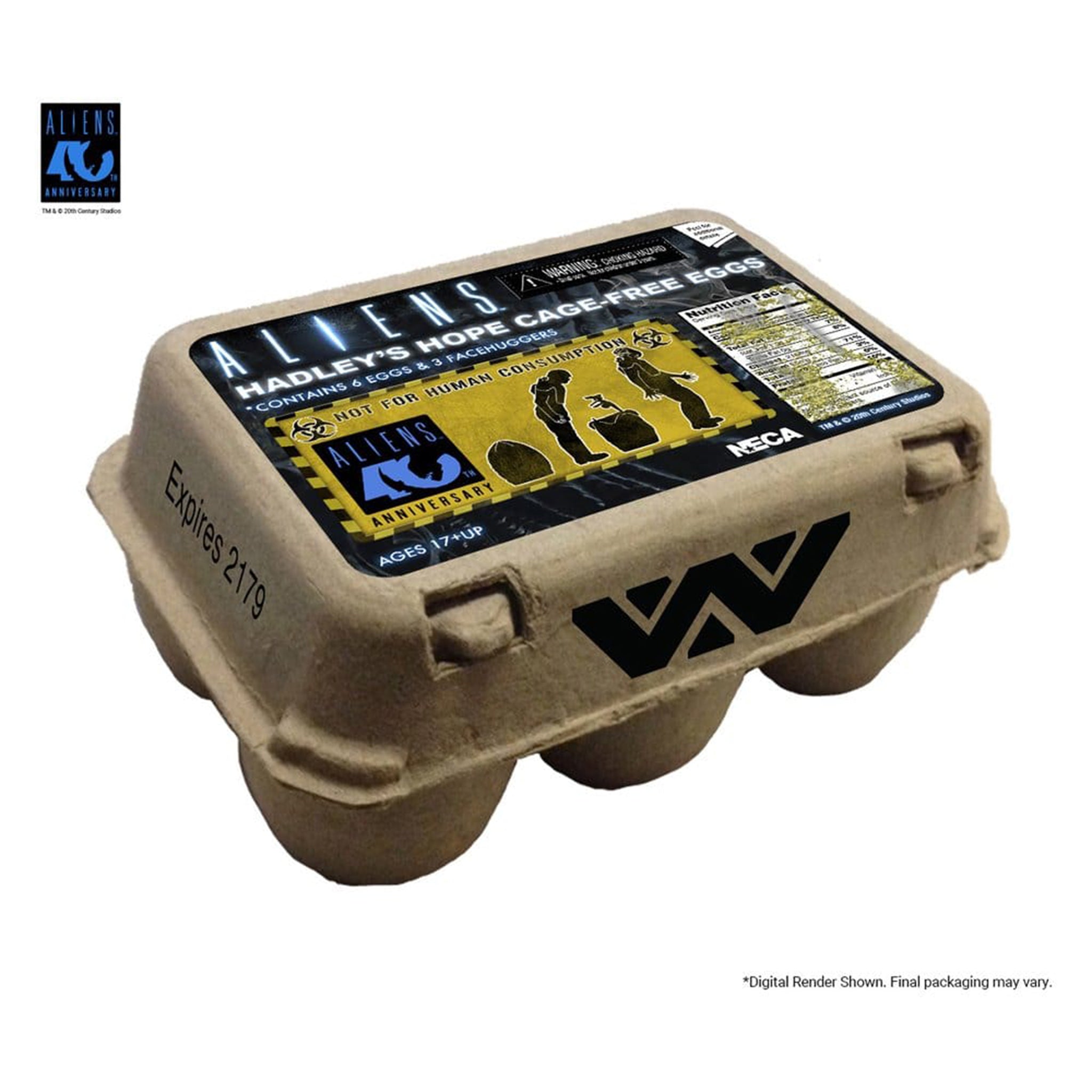 NECA Aliens 40th Anniversary Carton of Alien Eggs 6-Pack Accessory Set – Alien, NECA, -, brand new collector item, Uncanny Collectibles Dublin Ireland