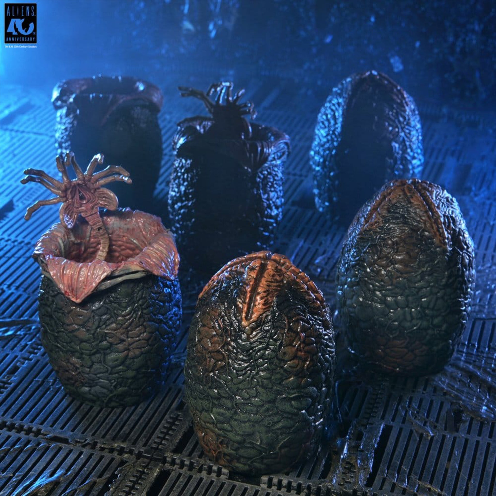 NECA Aliens 40th Anniversary Carton of Alien Eggs 6-Pack Accessory Set