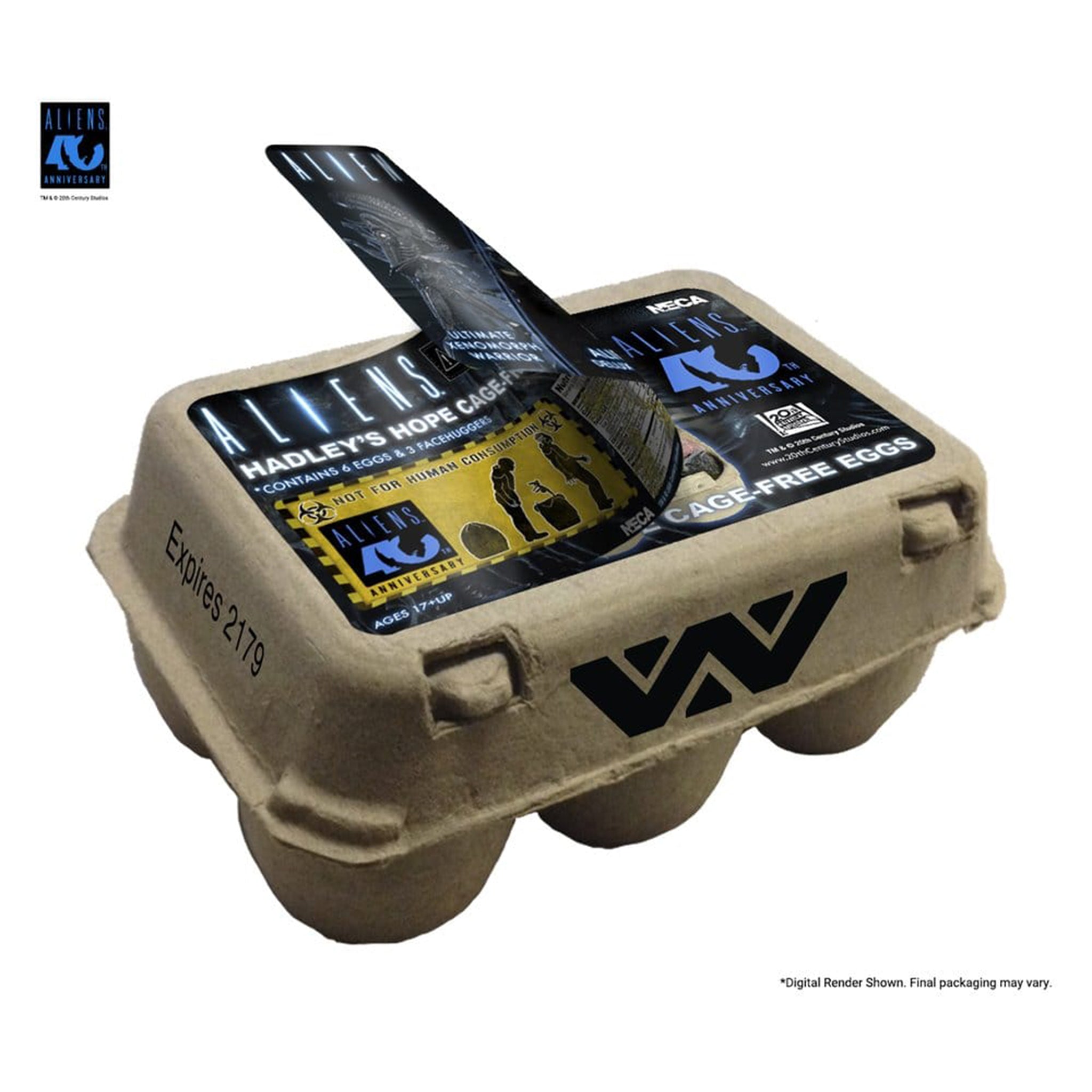 NECA Aliens 40th Anniversary Carton of Alien Eggs 6-Pack Accessory Set – Alien, NECA, -, brand new collector item, Uncanny Collectibles Dublin Ireland
