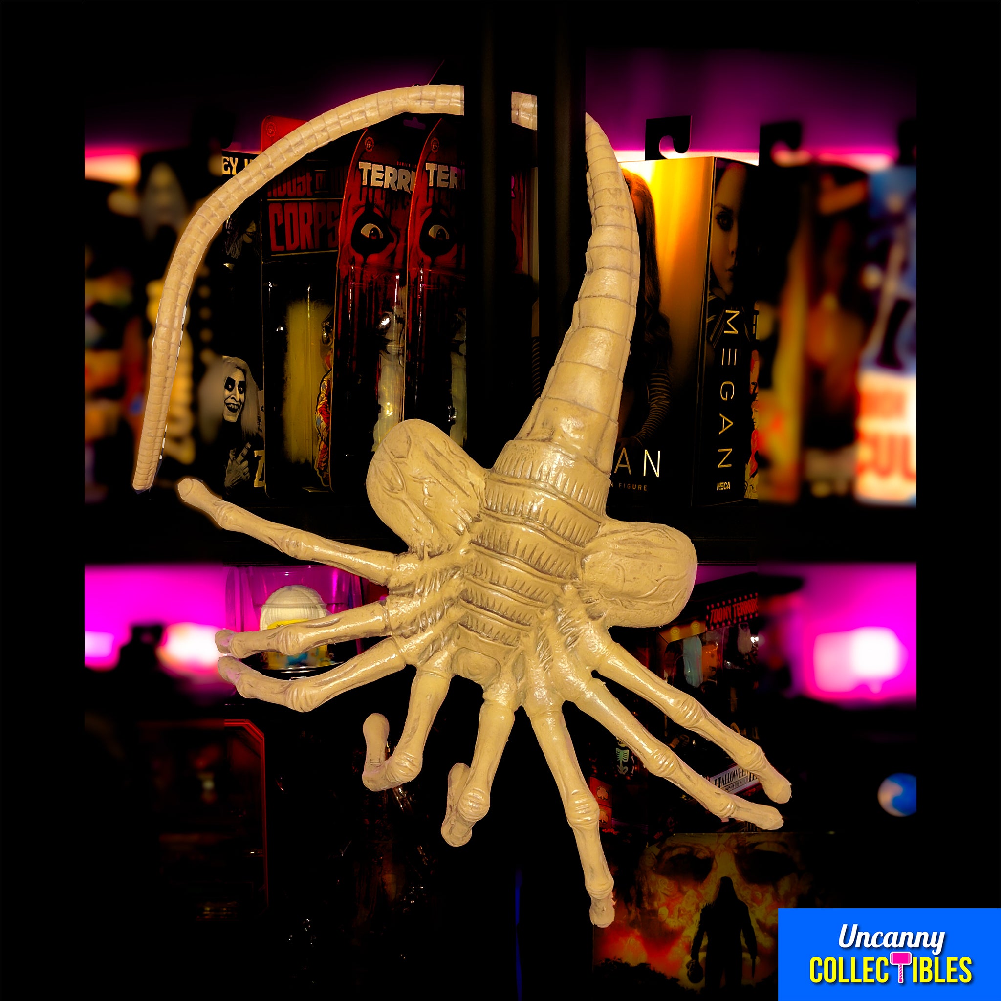 Aliens Facehugger Foam Replica 1:1 NECA Prop – Uncanny Collectibles