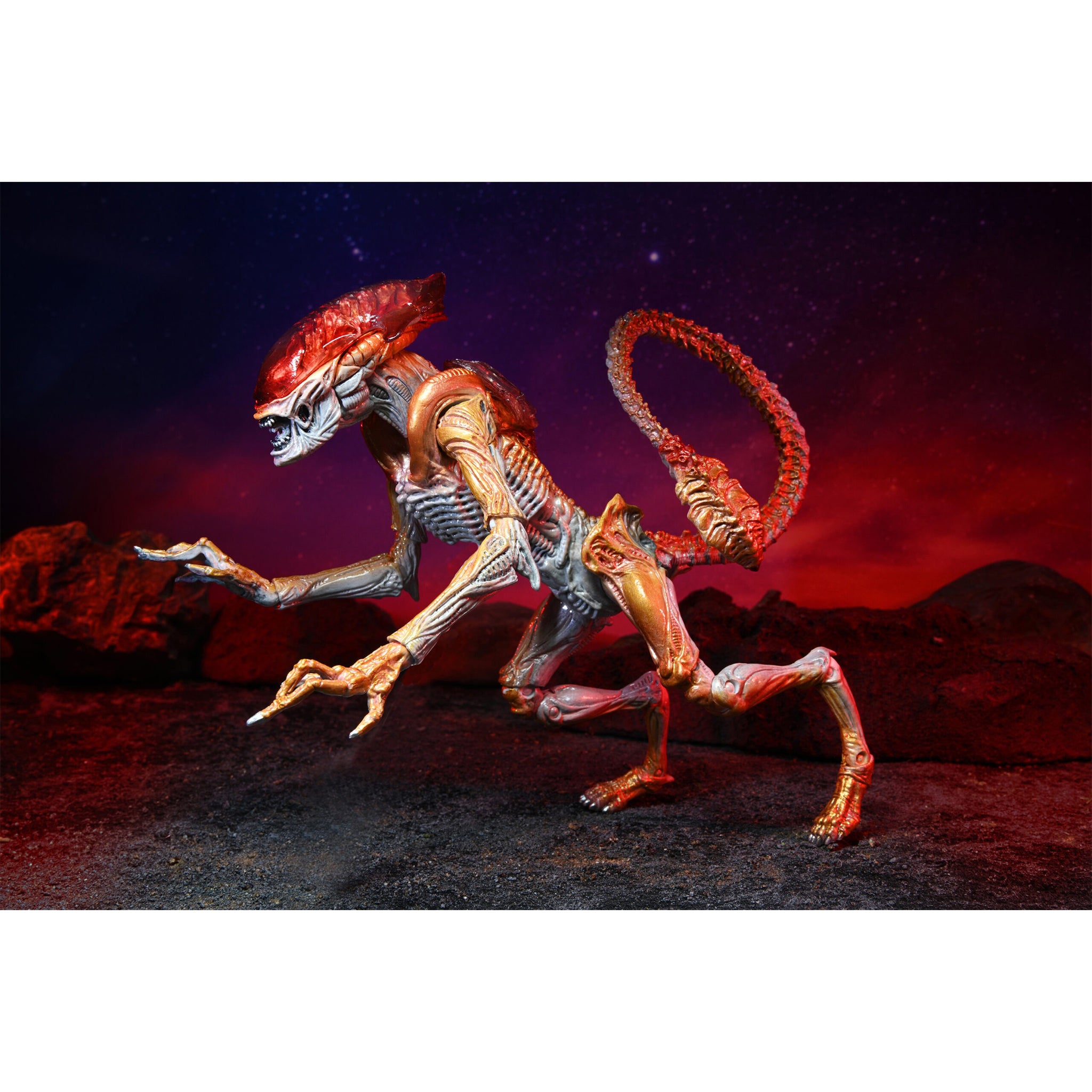 NECA Aliens Panther Alien Kenner Tribute Action Figure 20cm