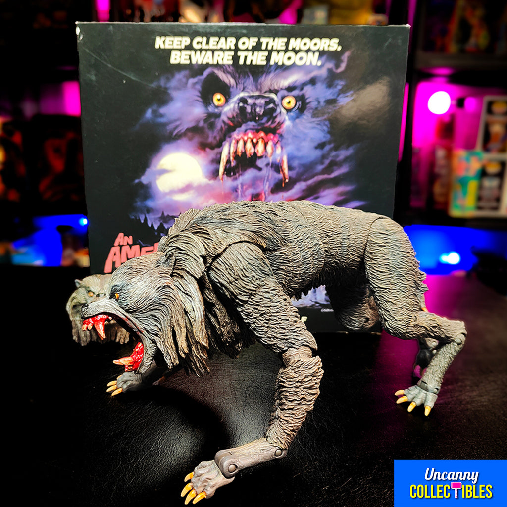 NECA American Werewolf In London Ultimate Kessler Werewolf Action Figure 28cm – An American Werewolf In London, NECA, 28 cm, brand new collector item, Uncanny Collectibles Dublin Ireland