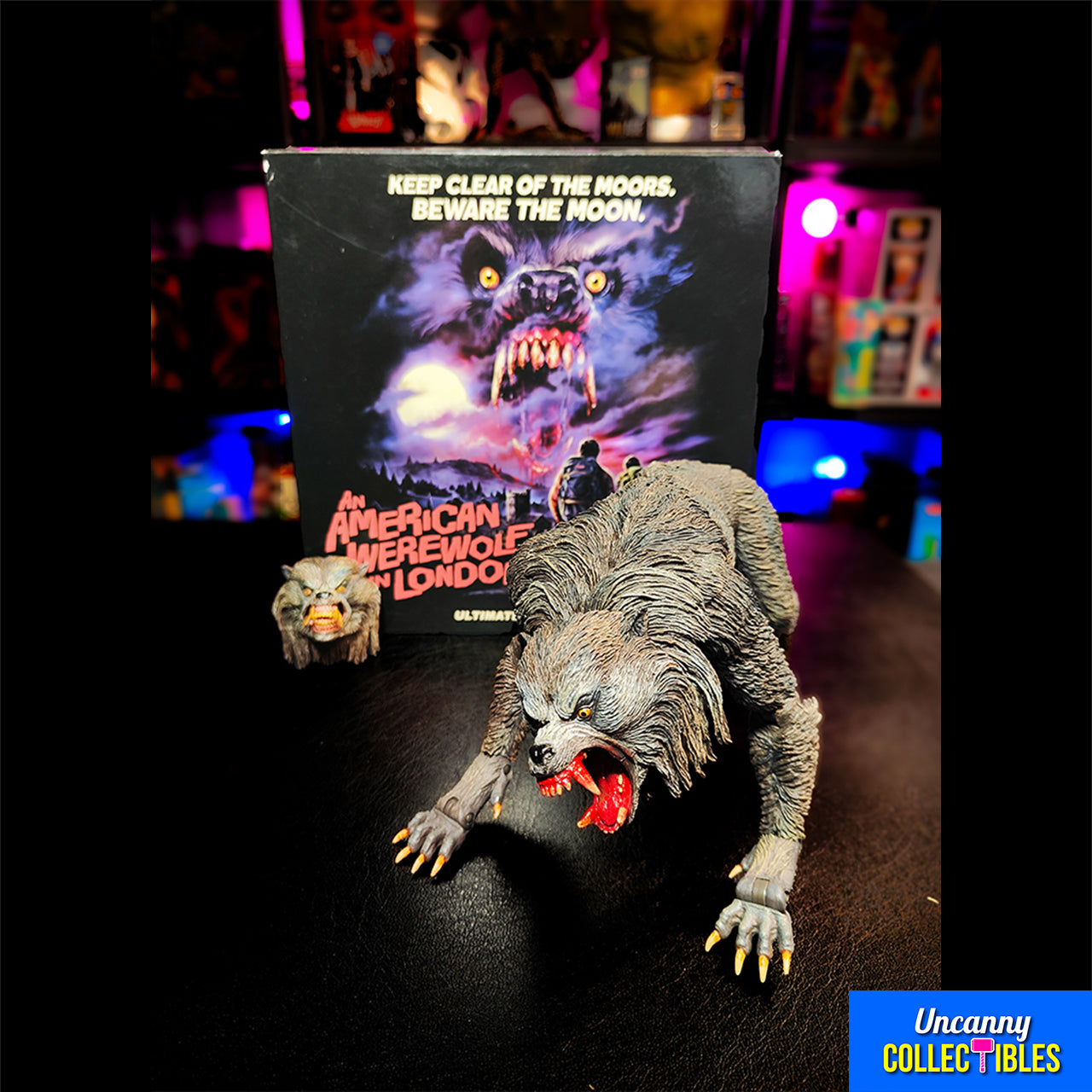 NECA American Werewolf In London Ultimate Kessler Werewolf Action Figure 28cm – An American Werewolf In London, NECA, 28 cm, brand new collector item, Uncanny Collectibles Dublin Ireland