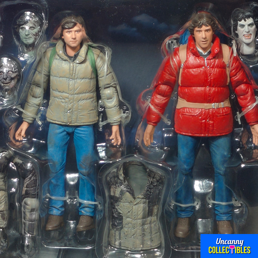 NECA An American Werewolf In London Ultimate Jack and David 18 cm Action Figure 2-Pack – An American Werewolf In London, NECA, 18 cm, 2024, brand new collector item, Uncanny Collectibles Dublin Ireland