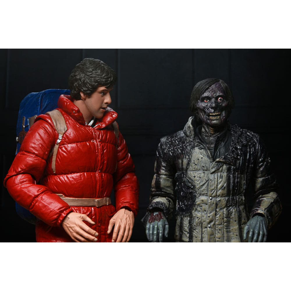 NECA An American Werewolf In London Ultimate Jack and David 18 cm Action Figure 2-Pack – An American Werewolf In London, NECA, 18 cm, 2024, brand new collector item, Uncanny Collectibles Dublin Ireland