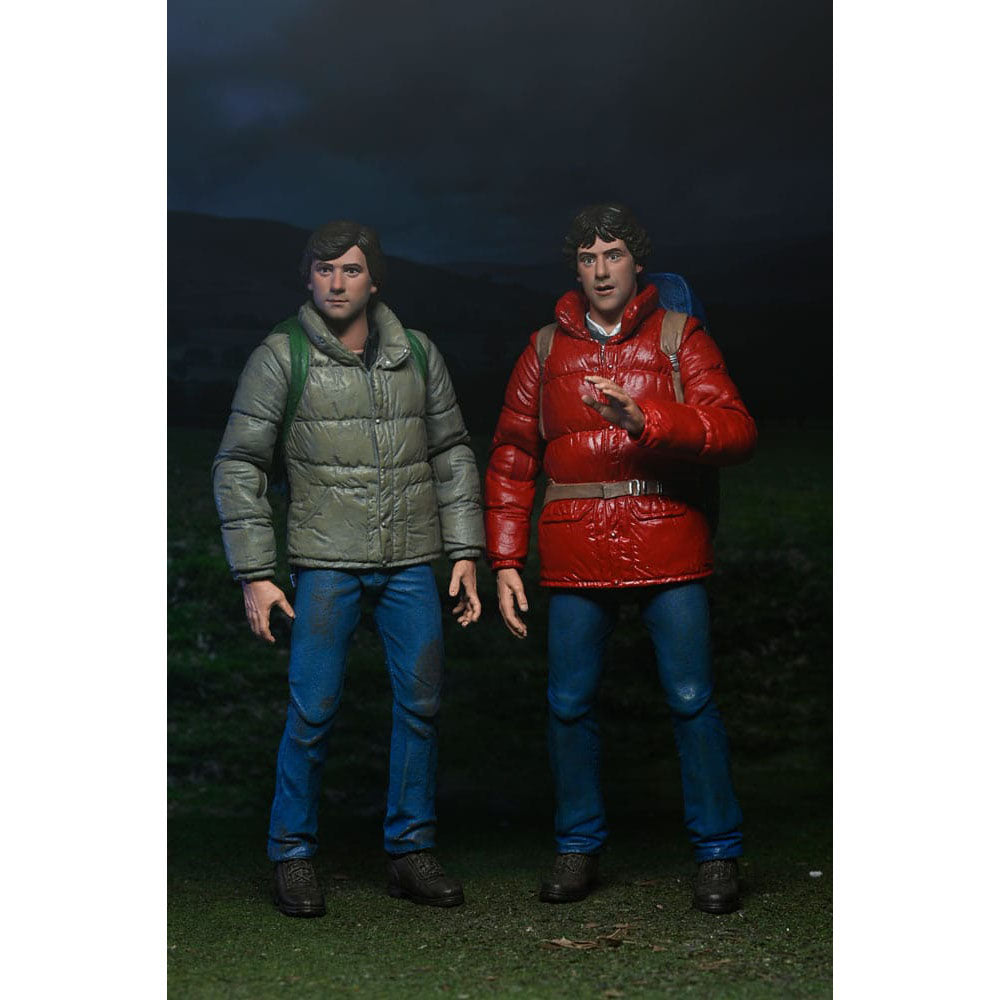 NECA An American Werewolf In London Ultimate Jack and David 18 cm Action Figure 2-Pack – An American Werewolf In London, NECA, 18 cm, 2024, brand new collector item, Uncanny Collectibles Dublin Ireland