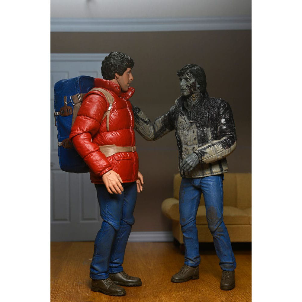 NECA An American Werewolf In London Ultimate Jack and David 18 cm Action Figure 2-Pack – An American Werewolf In London, NECA, 18 cm, 2024, brand new collector item, Uncanny Collectibles Dublin Ireland
