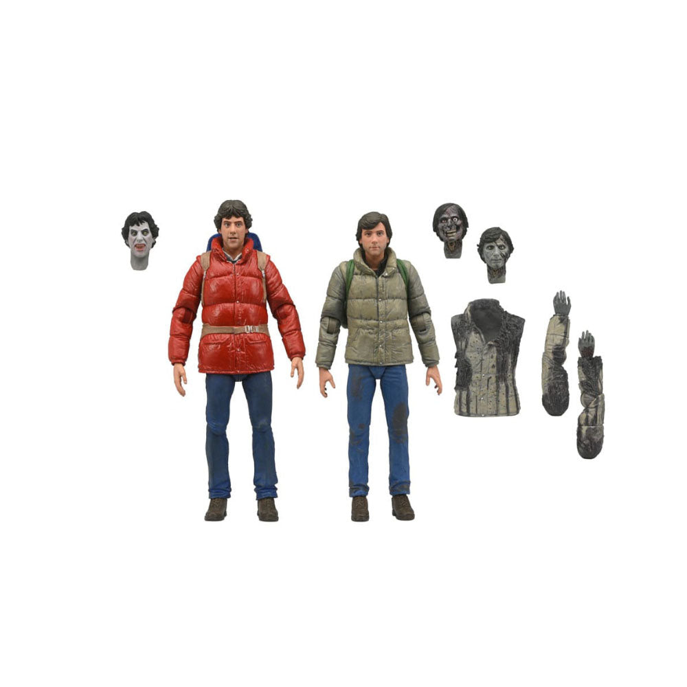 NECA An American Werewolf In London Ultimate Jack and David 18 cm Action Figure 2-Pack – An American Werewolf In London, NECA, 18 cm, 2024, brand new collector item, Uncanny Collectibles Dublin Ireland