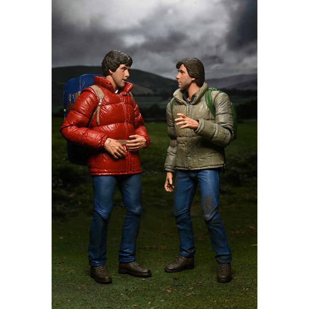 NECA An American Werewolf In London Ultimate Jack and David 18 cm Action Figure 2-Pack – An American Werewolf In London, NECA, 18 cm, 2024, brand new collector item, Uncanny Collectibles Dublin Ireland