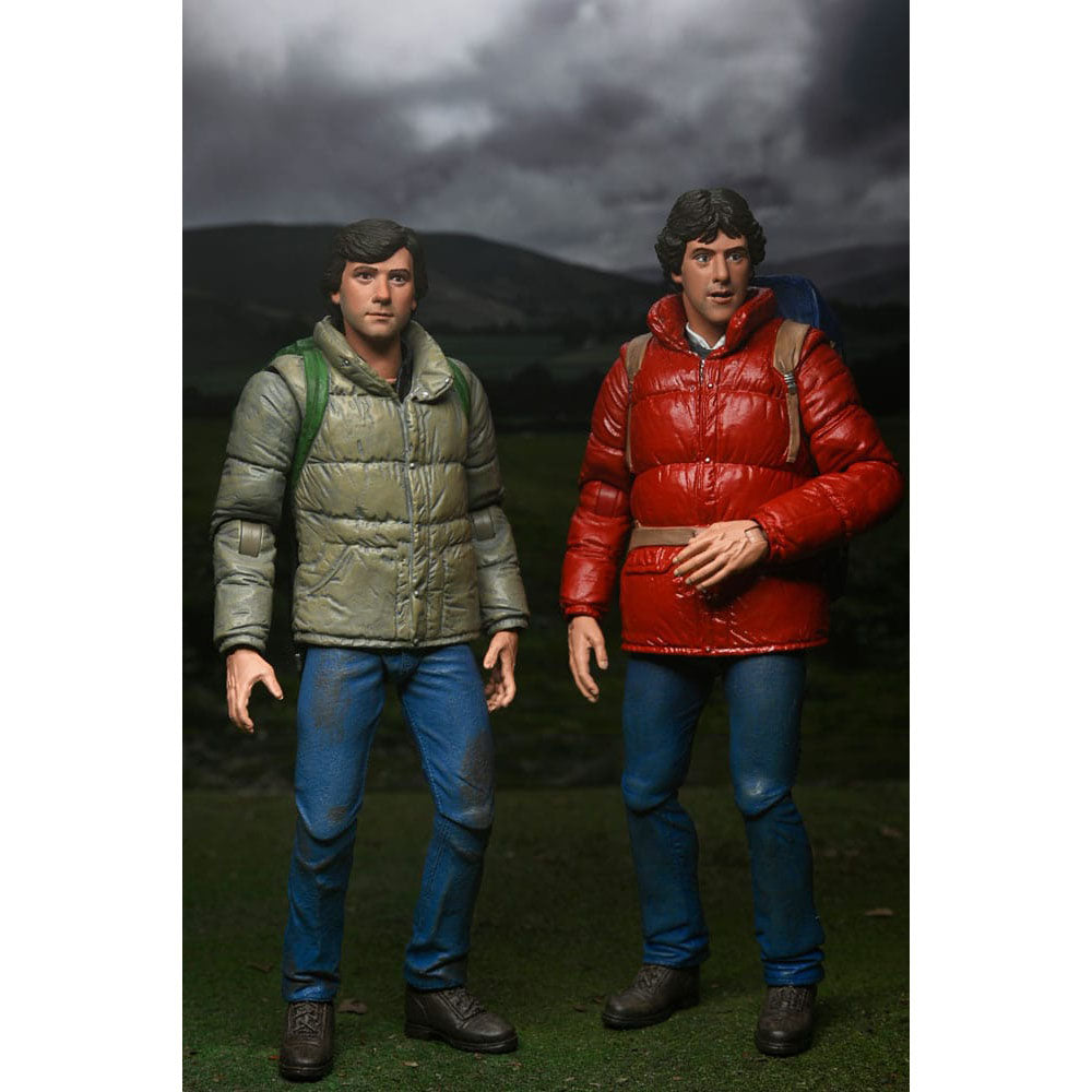 NECA An American Werewolf In London Ultimate Jack and David 18 cm Action Figure 2-Pack – An American Werewolf In London, NECA, 18 cm, 2024, brand new collector item, Uncanny Collectibles Dublin Ireland