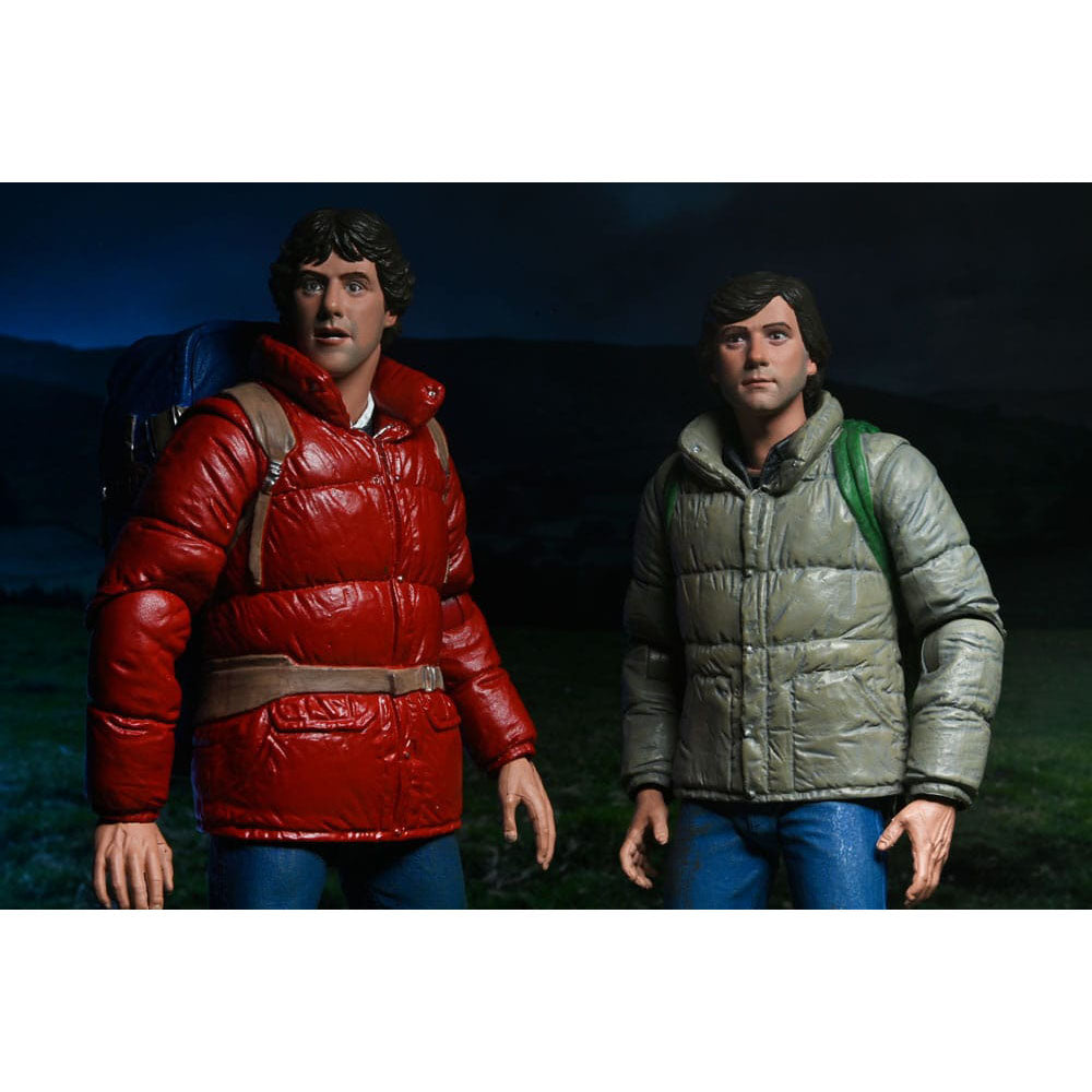 NECA An American Werewolf In London Ultimate Jack and David 18 cm Action Figure 2-Pack – An American Werewolf In London, NECA, 18 cm, 2024, brand new collector item, Uncanny Collectibles Dublin Ireland