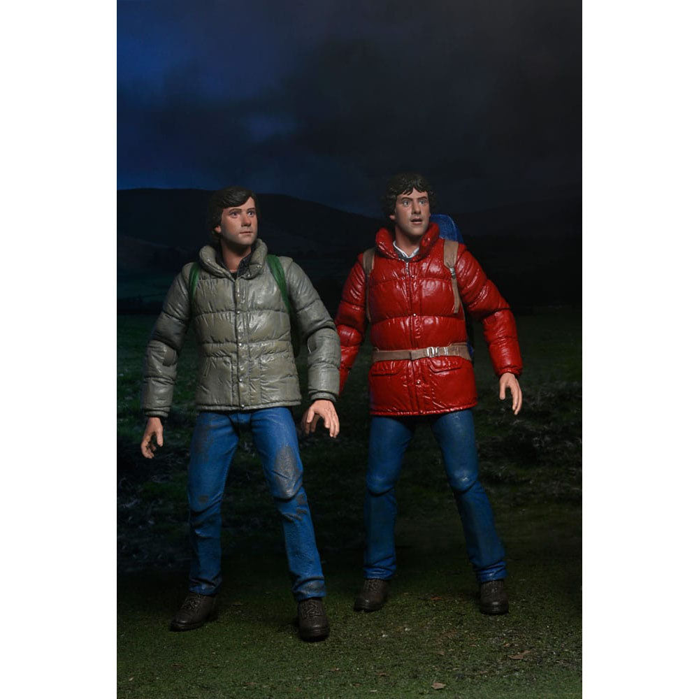 NECA An American Werewolf In London Ultimate Jack and David 18 cm Action Figure 2-Pack – An American Werewolf In London, NECA, 18 cm, 2024, brand new collector item, Uncanny Collectibles Dublin Ireland