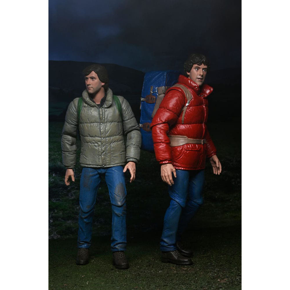 NECA An American Werewolf In London Ultimate Jack and David 18 cm Action Figure 2-Pack – An American Werewolf In London, NECA, 18 cm, 2024, brand new collector item, Uncanny Collectibles Dublin Ireland