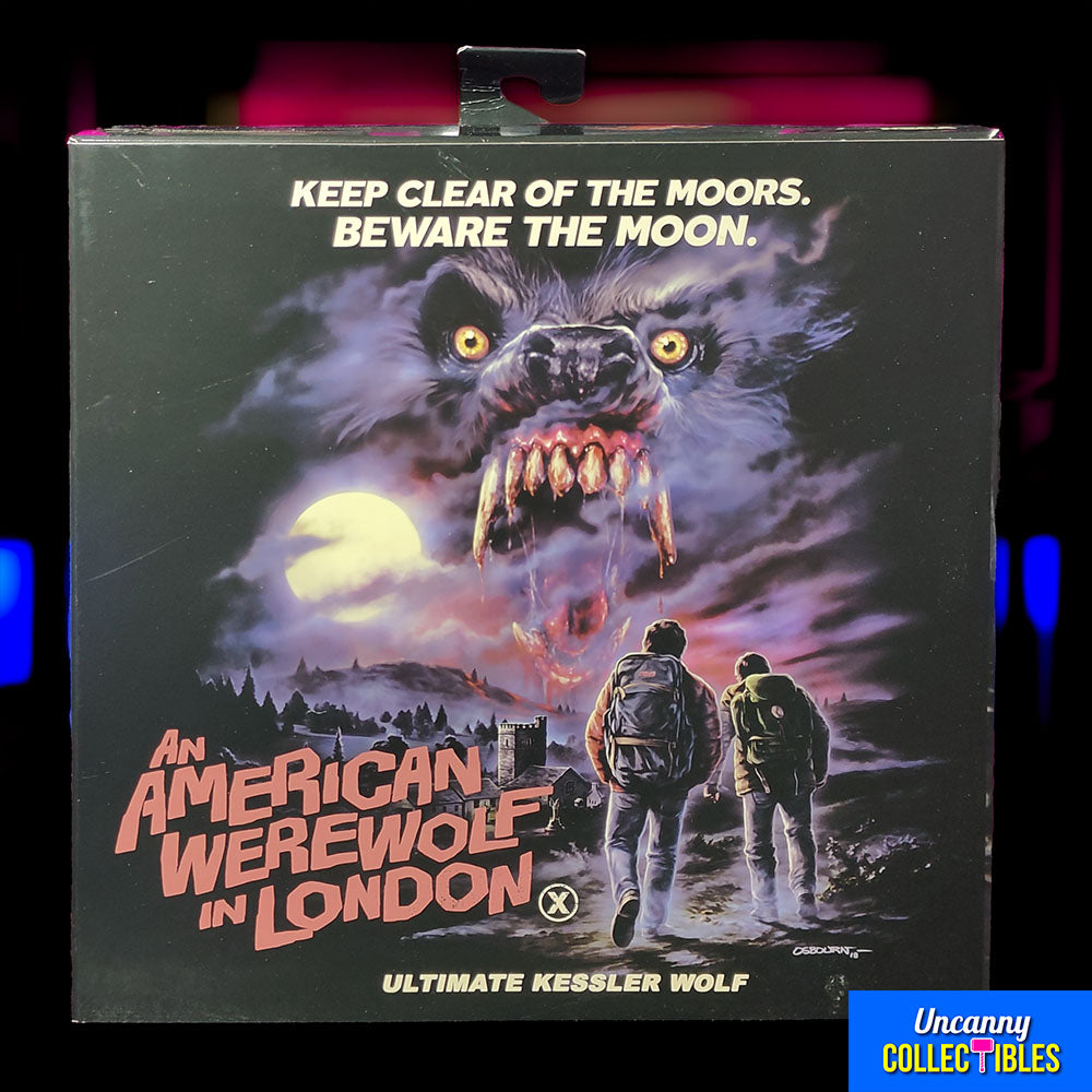 NECA American Werewolf In London Ultimate Kessler Werewolf Action Figure 28cm – An American Werewolf In London, NECA, 28 cm, brand new collector item, Uncanny Collectibles Dublin Ireland