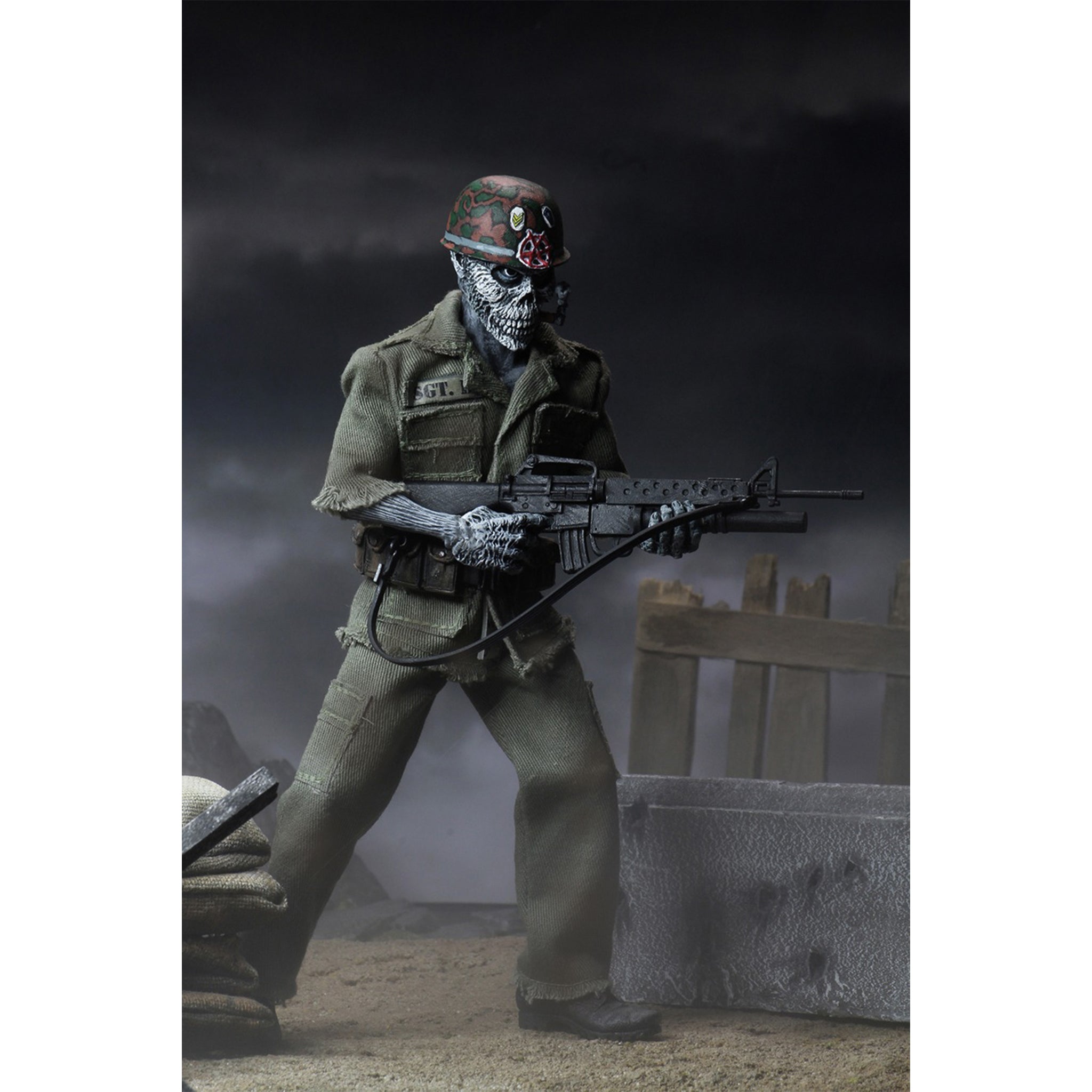 NECA Anthrax S.O.D. Sgt D Stormtroopers Of Death Retro Cloth Action Figure – photo 5 of 7