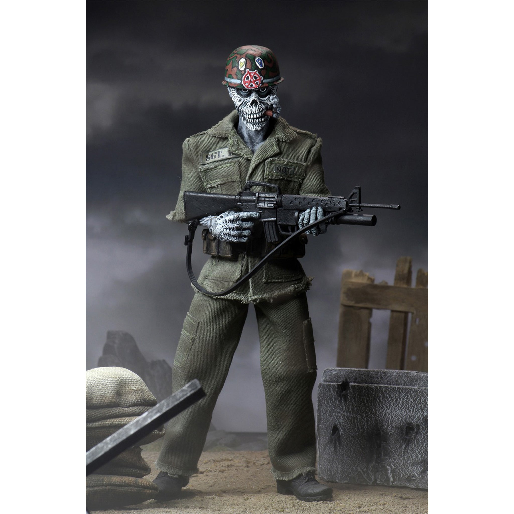 NECA Anthrax S.O.D. Sgt D Stormtroopers Of Death Retro Cloth Action Figure – photo 3 of 7
