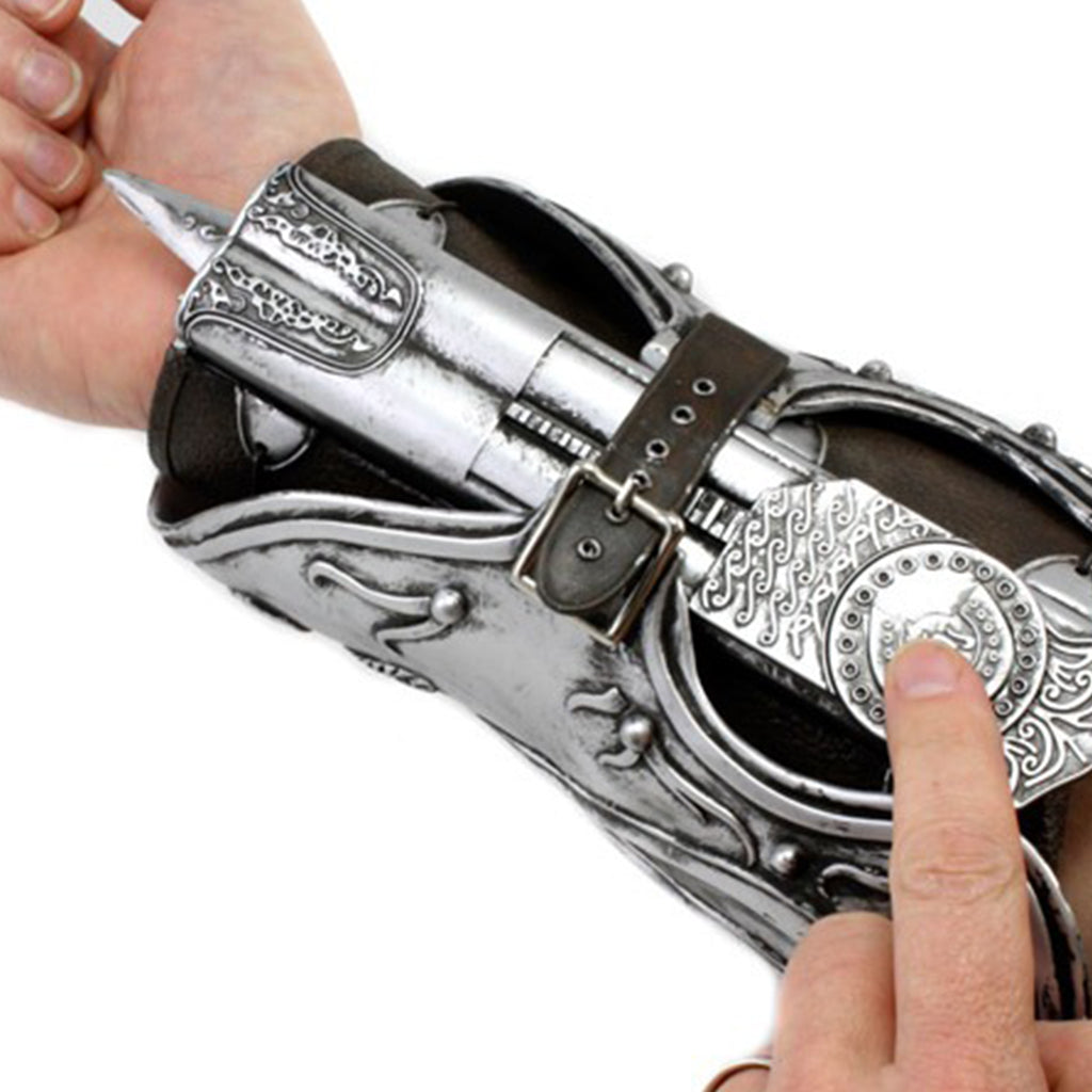 NECA Assassins Creed 2 The Hidden Blade Of Ezio Auditore Role Play Gauntlet Replica