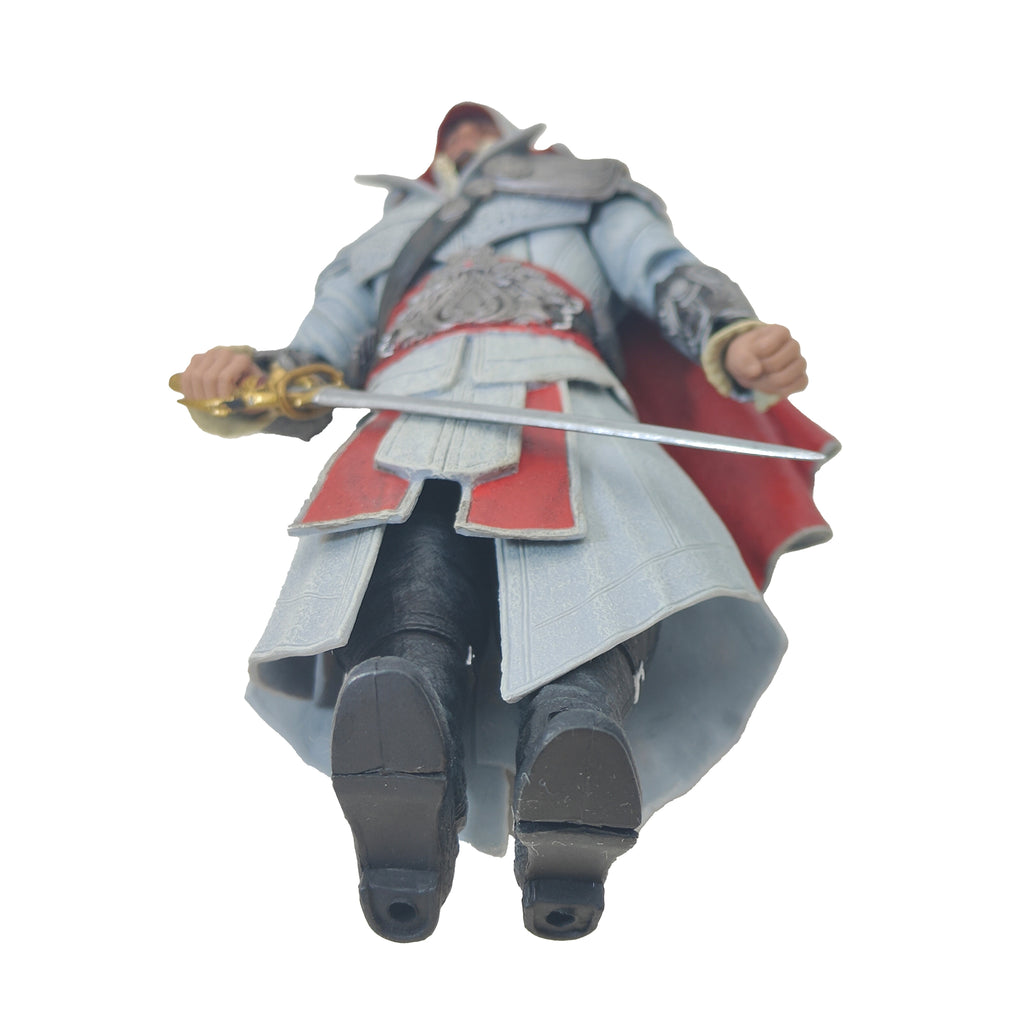 NECA Assassins Creed Brotherhood Ezio Auditore Action Figure – Video Game Characters, NECA, 18 cm, pre-owned collector piece, Uncanny Collectibles Dublin Ireland