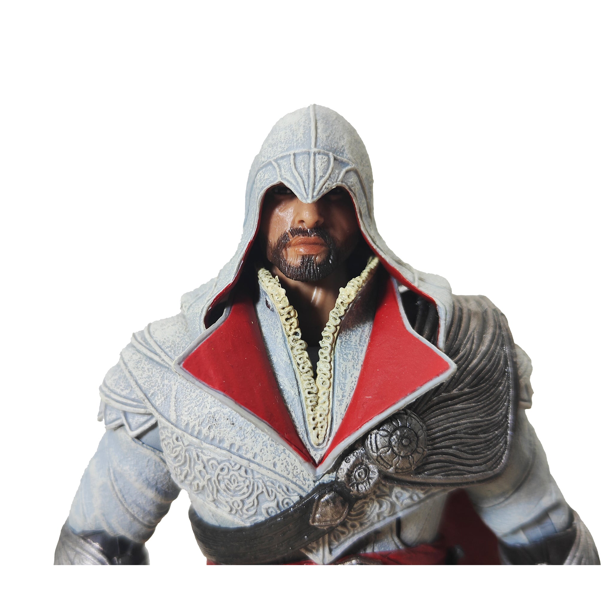 NECA Assassins Creed Brotherhood Ezio Auditore Action Figure – Video Game Characters, NECA, 18 cm, pre-owned collector piece, Uncanny Collectibles Dublin Ireland