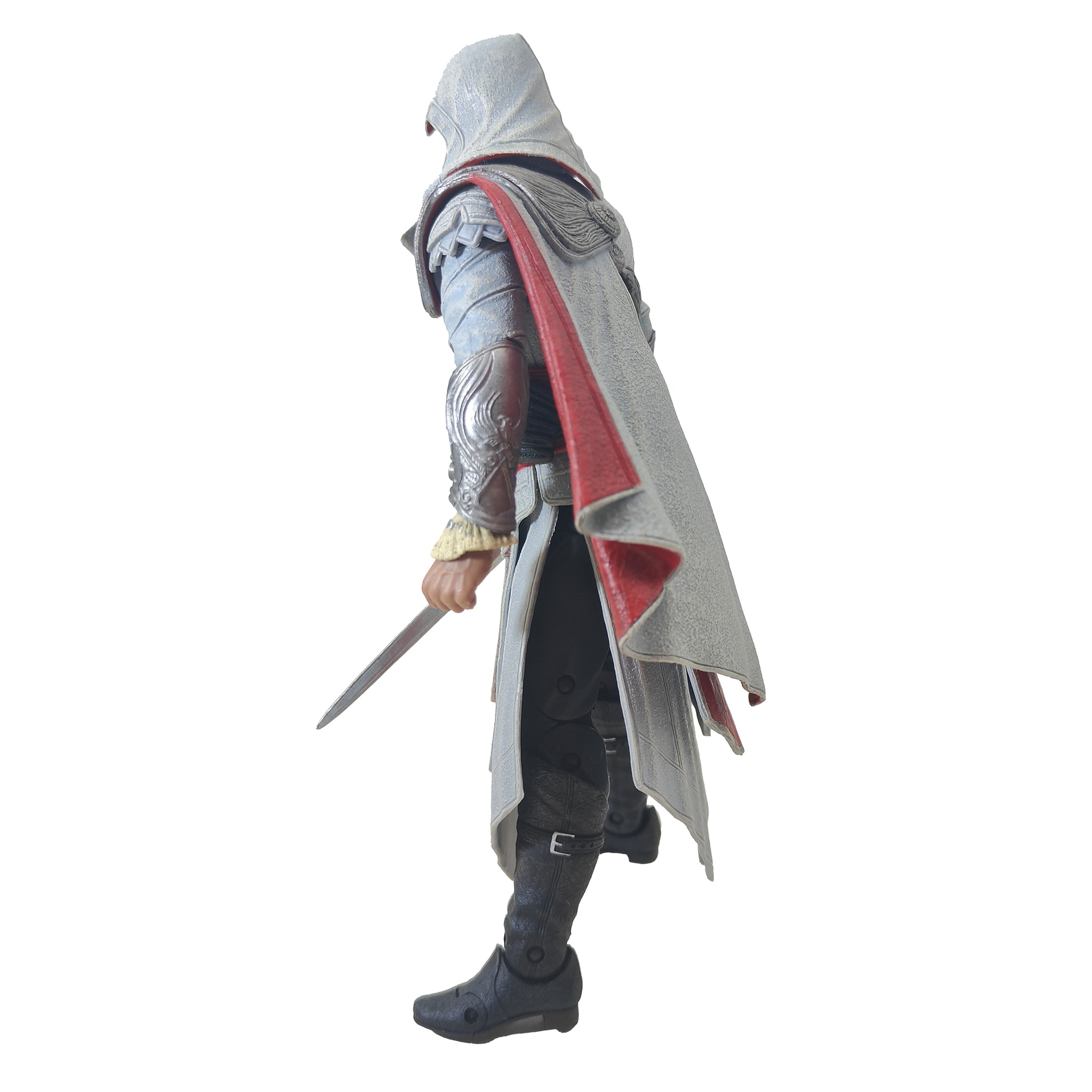 NECA Assassins Creed Brotherhood Ezio Auditore Action Figure – Video Game Characters, NECA, 18 cm, pre-owned collector piece, Uncanny Collectibles Dublin Ireland