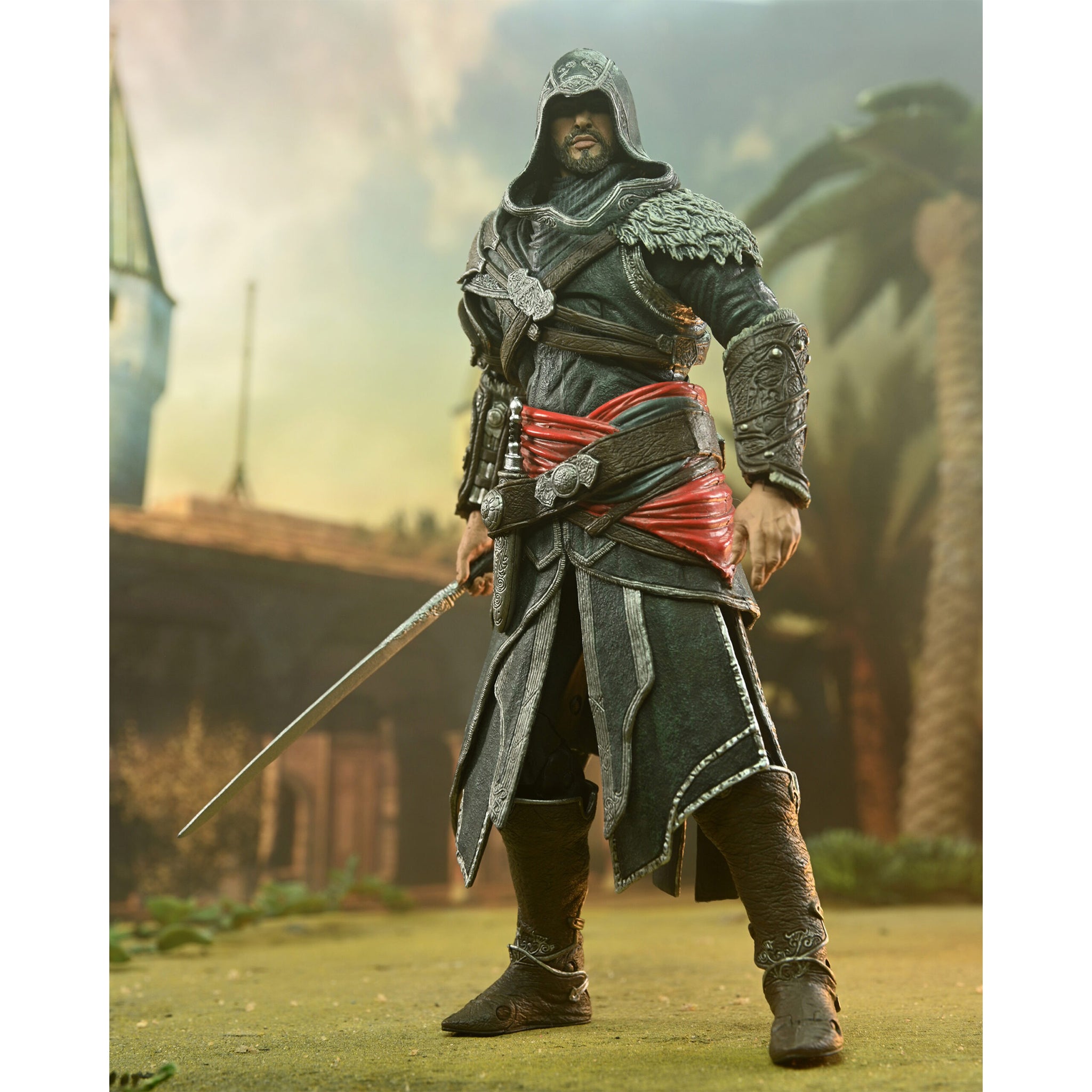 NECA Assassins Creed Revelations Ezio Auditore Action Figure 18cm – Video Game Characters, NECA, 18 cm, brand new collector item, Uncanny Collectibles Dublin Ireland