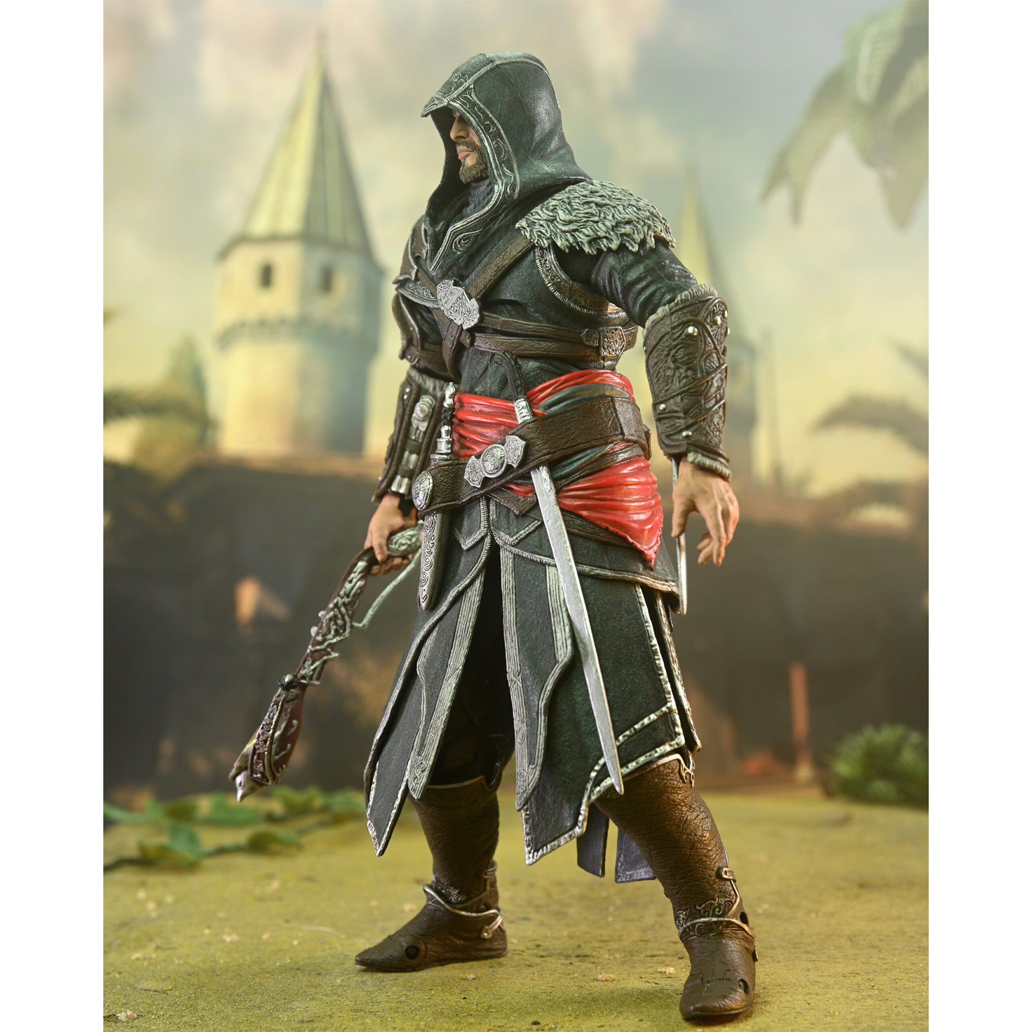 NECA Assassins Creed Revelations Ezio Auditore Action Figure 18cm – Video Game Characters, NECA, 18 cm, brand new collector item, Uncanny Collectibles Dublin Ireland