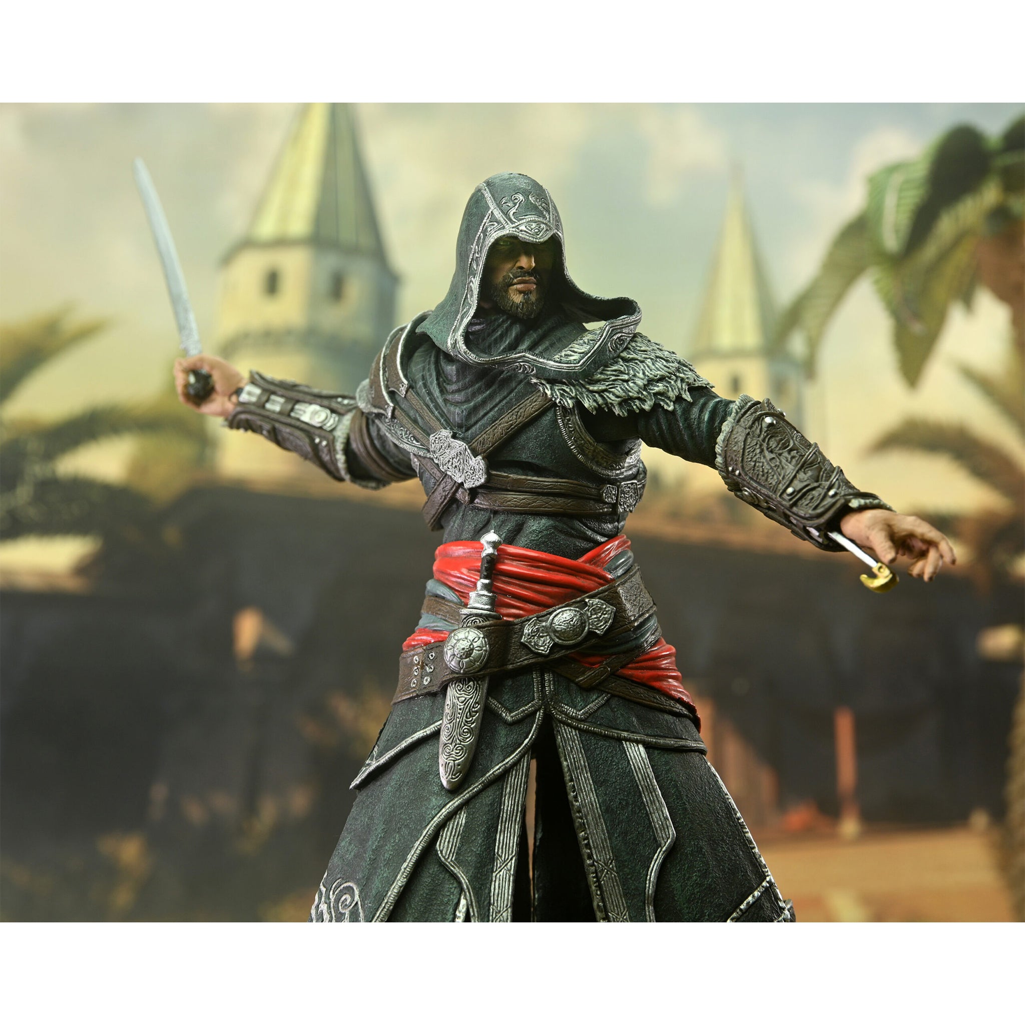 NECA Assassins Creed Revelations Ezio Auditore Action Figure 18cm – Video Game Characters, NECA, 18 cm, brand new collector item, Uncanny Collectibles Dublin Ireland