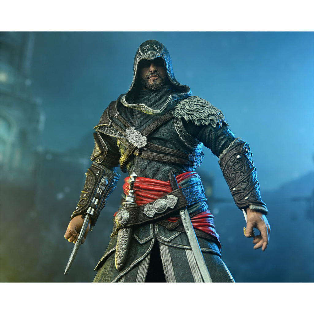 NECA Assassins Creed Revelations Ezio Auditore Action Figure 18cm – Video Game Characters, NECA, 18 cm, brand new collector item, Uncanny Collectibles Dublin Ireland