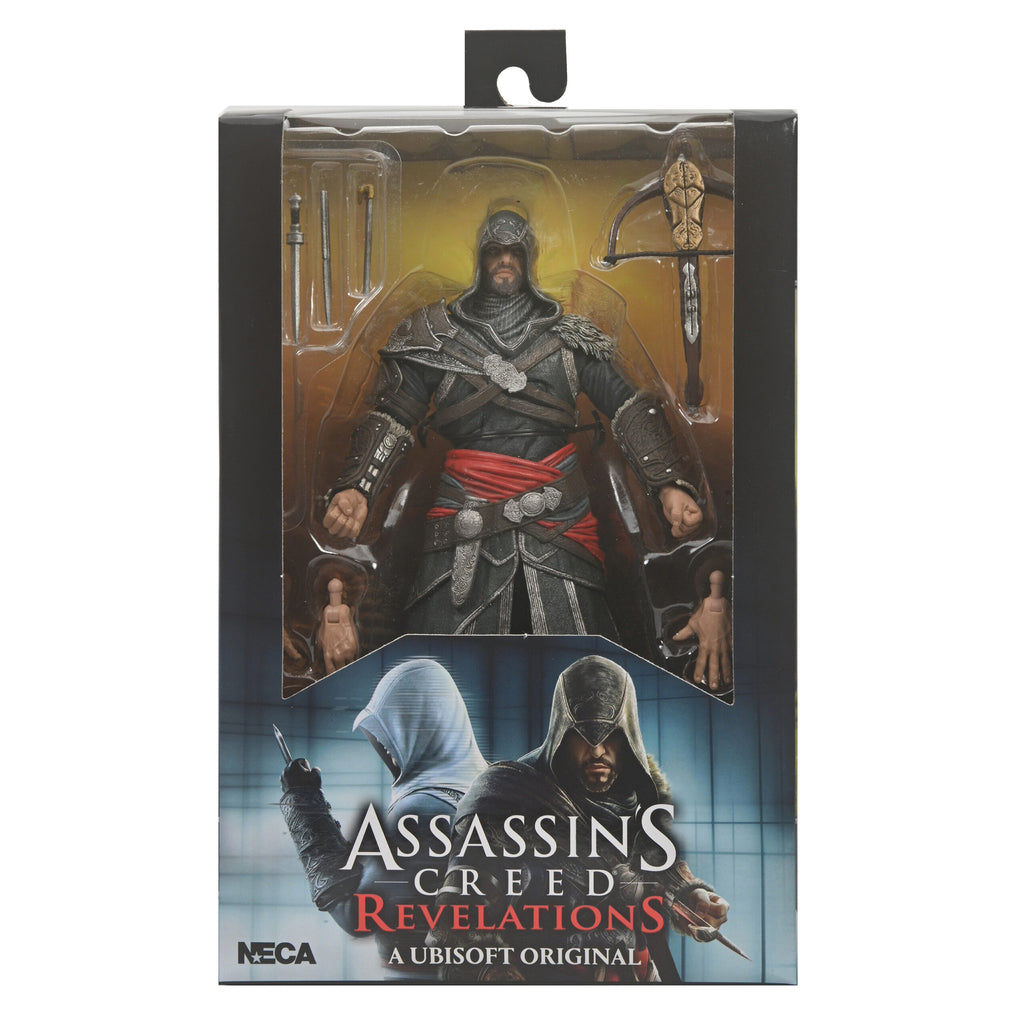 NECA Assassins Creed Revelations Ezio Auditore Action Figure 18cm – Video Game Characters, NECA, 18 cm, brand new collector item, Uncanny Collectibles Dublin Ireland