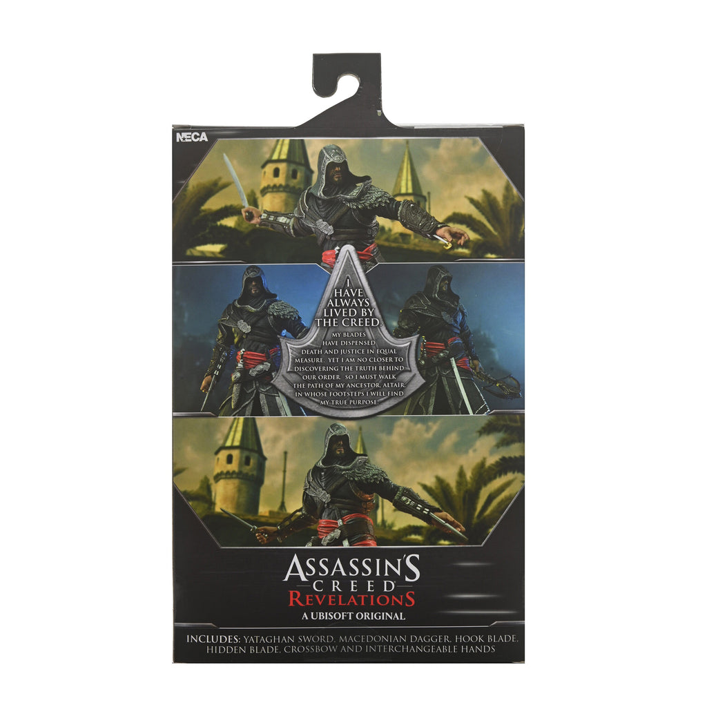 NECA Assassins Creed Revelations Ezio Auditore Action Figure 18cm – Video Game Characters, NECA, 18 cm, brand new collector item, Uncanny Collectibles Dublin Ireland