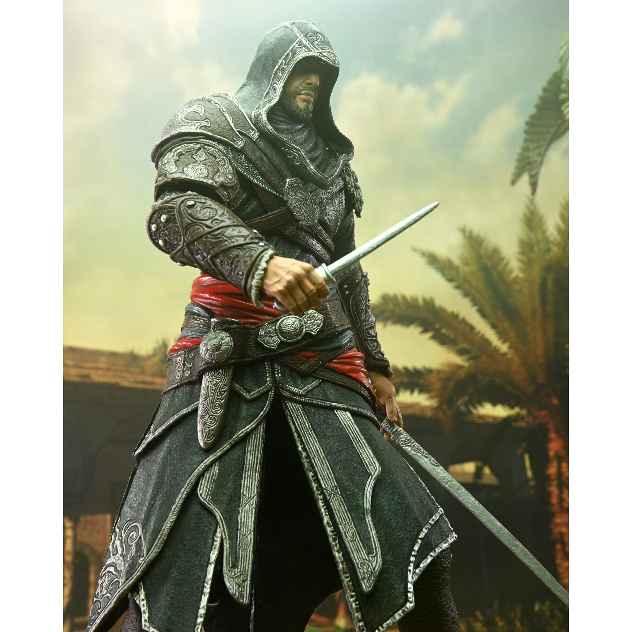 NECA Assassins Creed Revelations Ezio Auditore Action Figure 18cm – Video Game Characters, NECA, 18 cm, brand new collector item, Uncanny Collectibles Dublin Ireland
