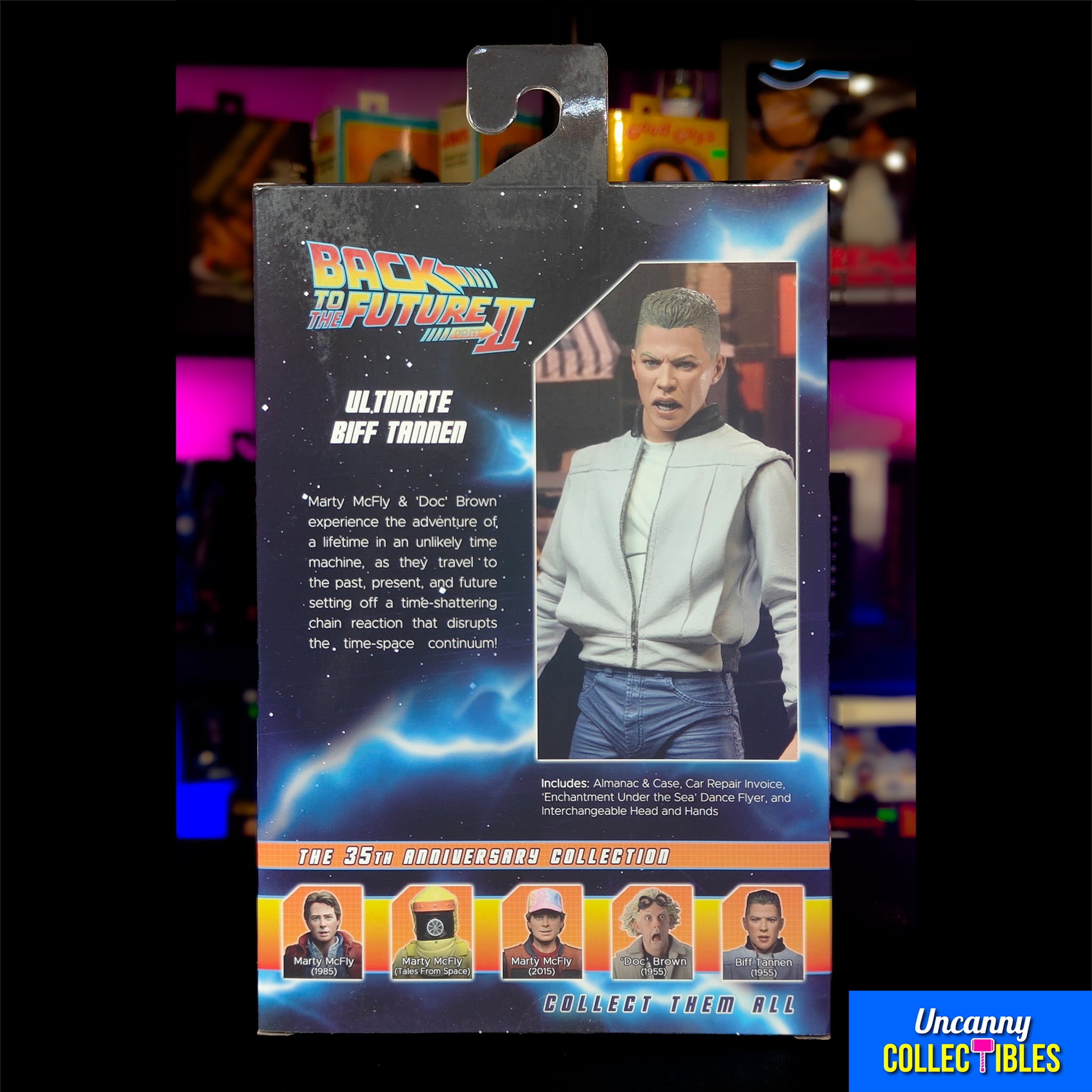 NECA Back To The Future Part 2 Ultimate Biff Tannen Action Figure 18cm – Movie Icons & Heroes, NECA, 18 cm, brand new collector item, Uncanny Collectibles Dublin Ireland
