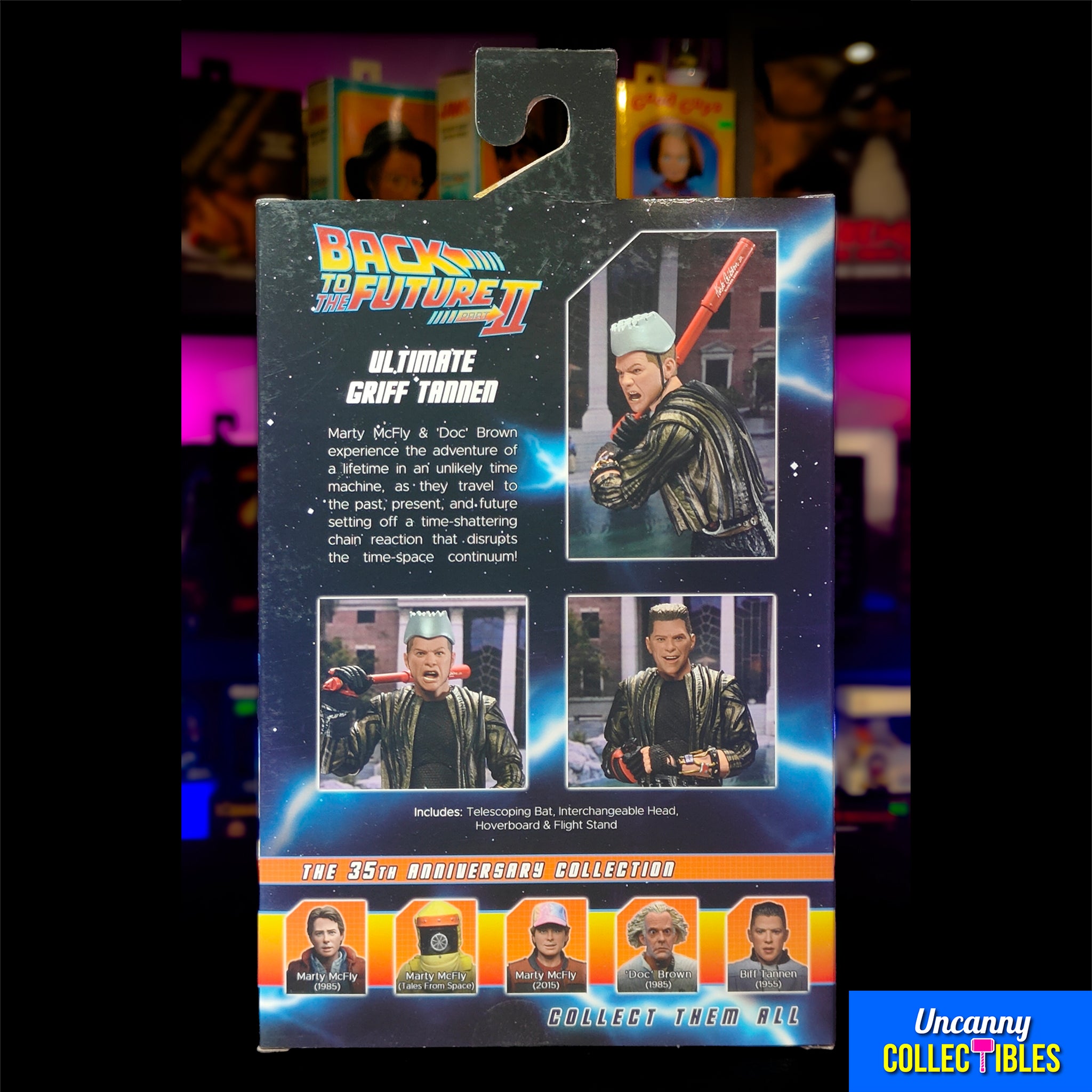 NECA Back To The Future Part 2 Ultimate Griff Tannen Action Figure 18cm – Movie Icons & Heroes, NECA, 18 cm, brand new collector item, Uncanny Collectibles Dublin Ireland