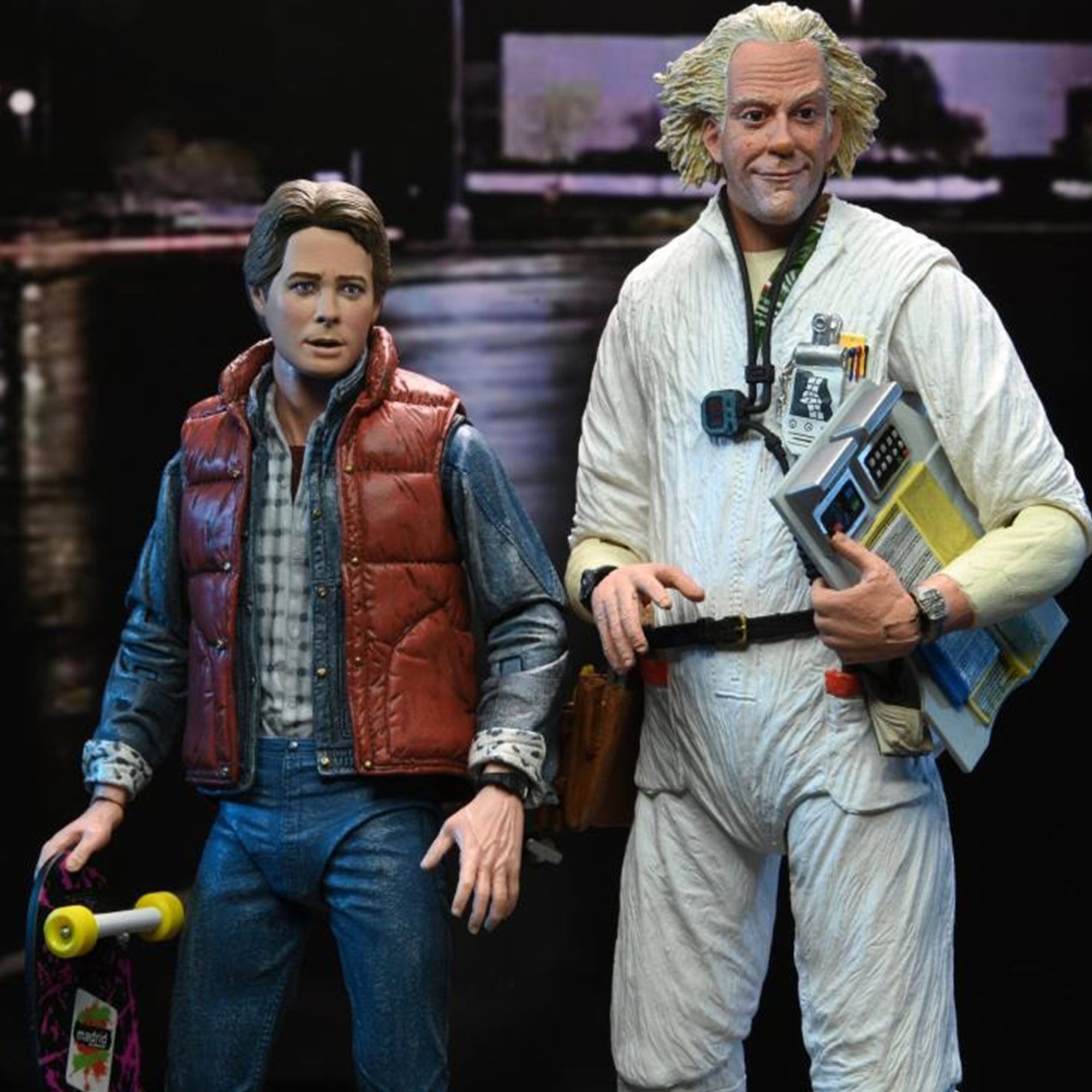 NECA Back To The Future Ultimate Doc Brown Action Figure 18cm