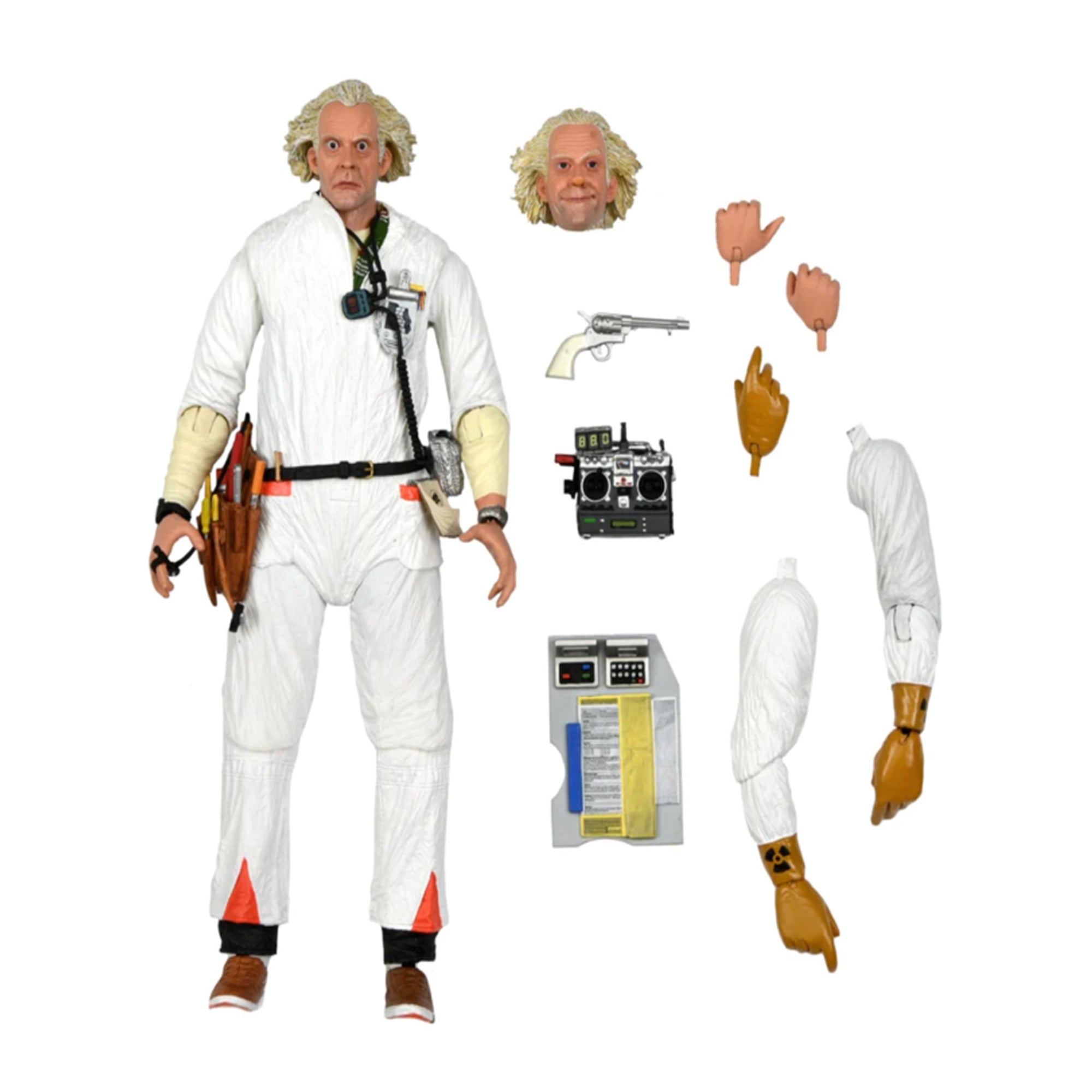 NECA Back To The Future Ultimate Doc Brown Action Figure 18cm