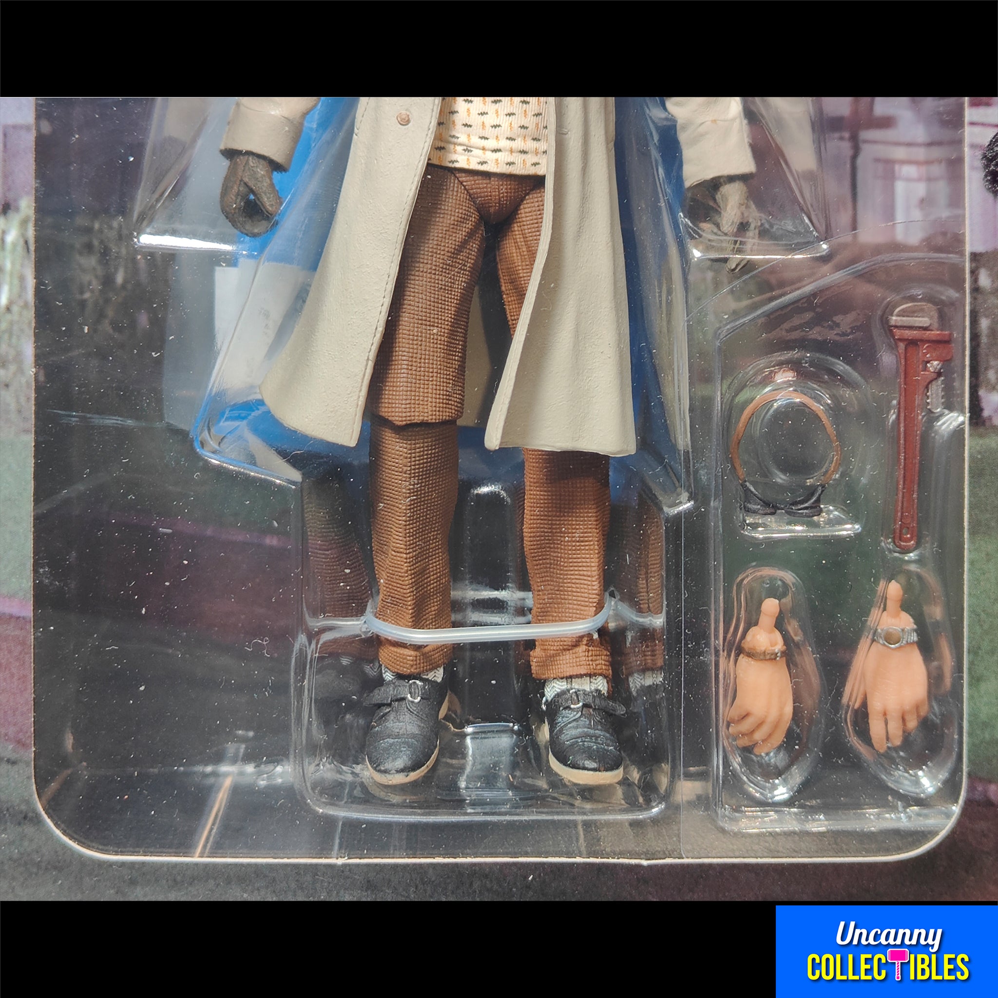 NECA Back To The Future Ultimate Doc Brown Action Figure 18cm – Movie Icons & Heroes, NECA, 18 cm, brand new collector item, Uncanny Collectibles Dublin Ireland