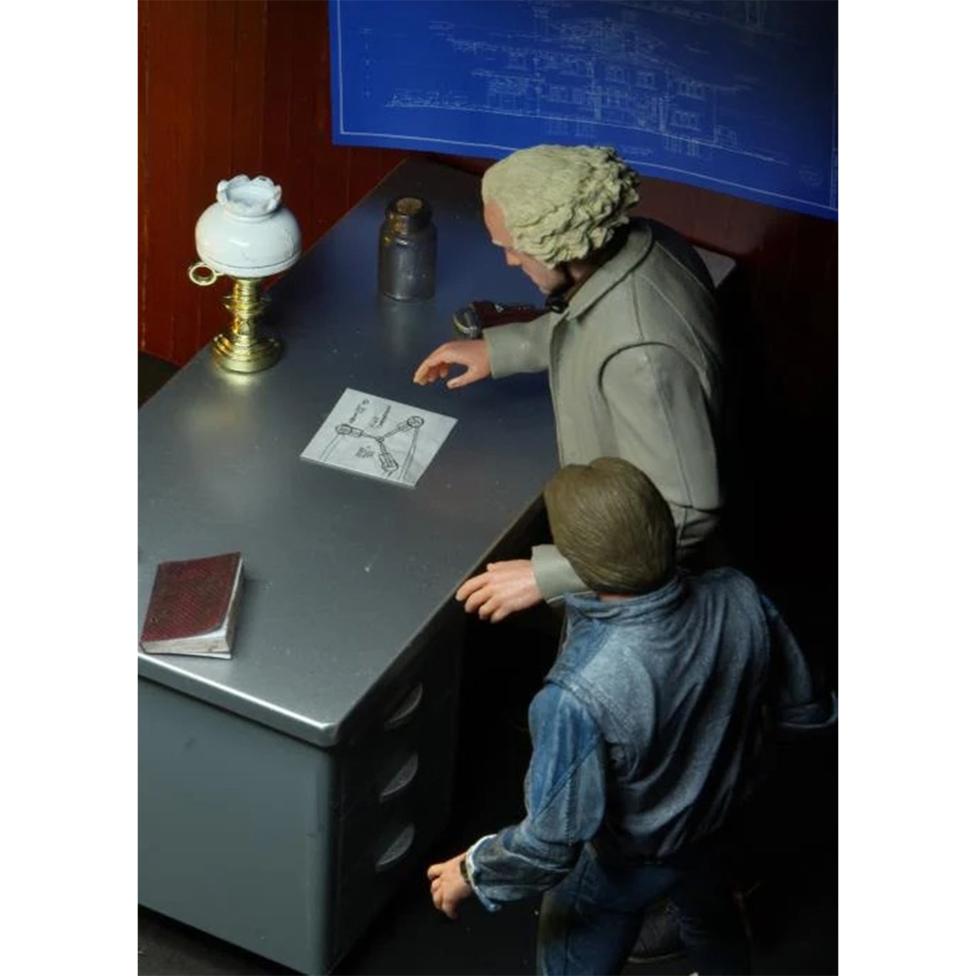 NECA Back To The Future Ultimate Doc Brown Action Figure 18cm