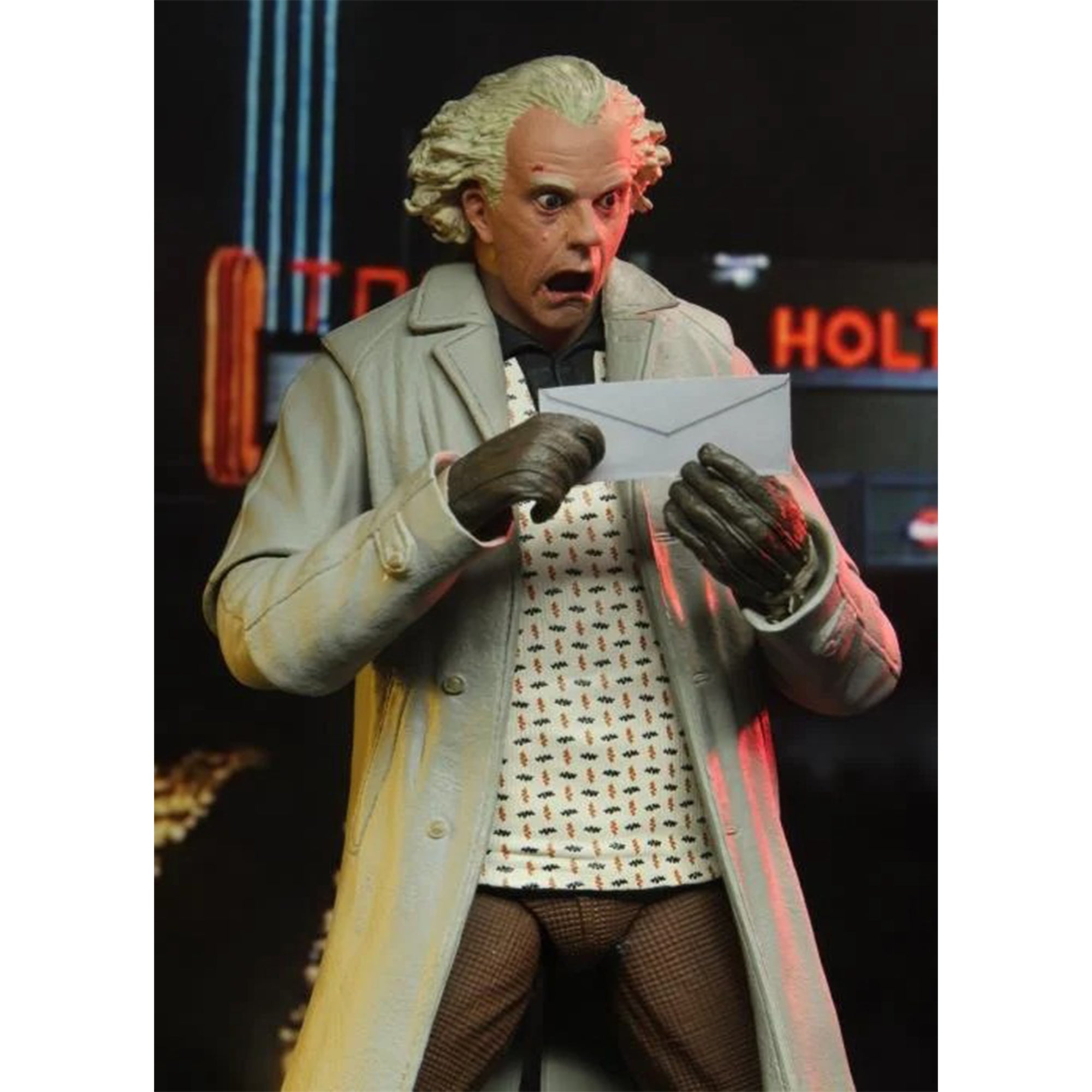 NECA Back To The Future Ultimate Doc Brown Action Figure 18cm
