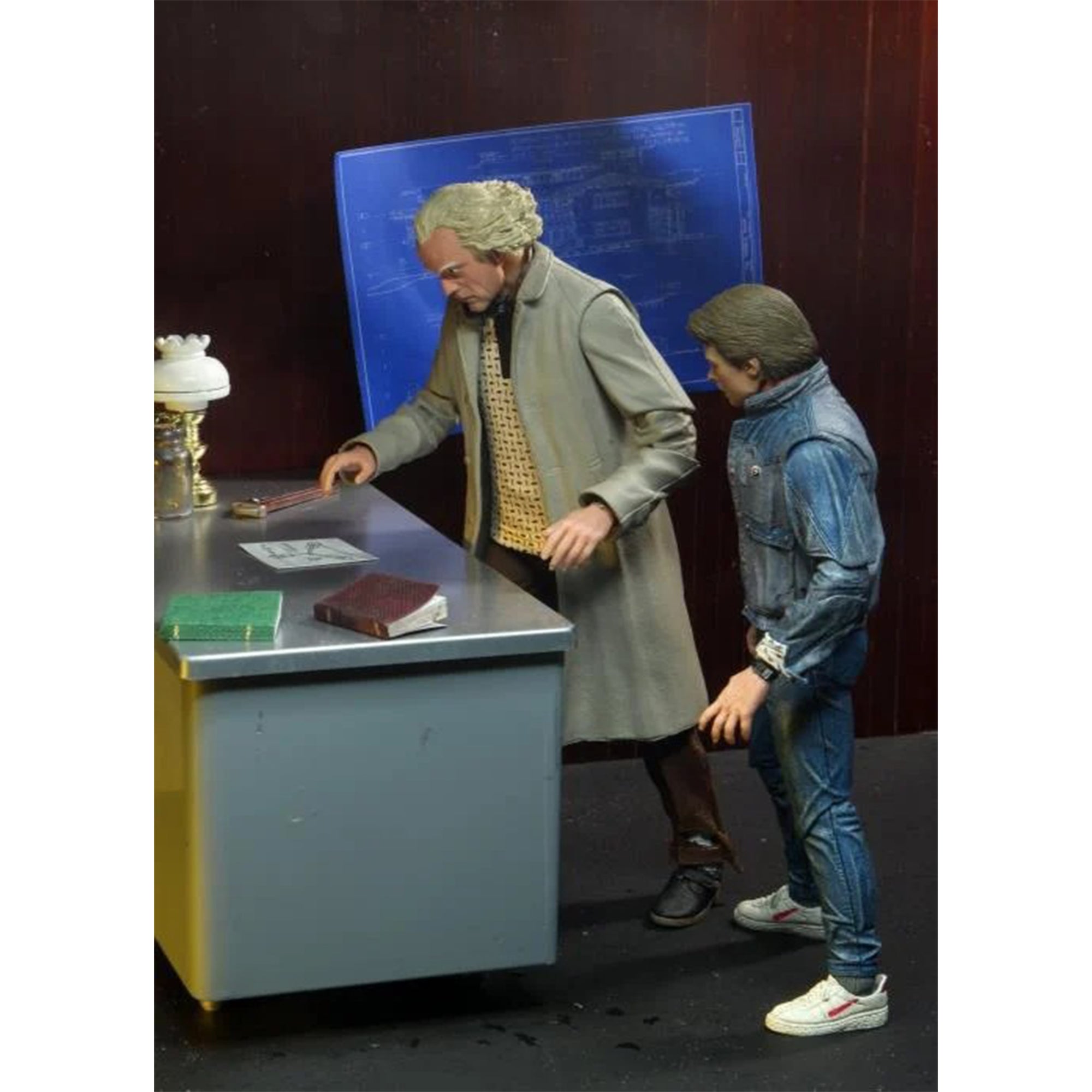 NECA Back To The Future Ultimate Doc Brown Action Figure 18cm