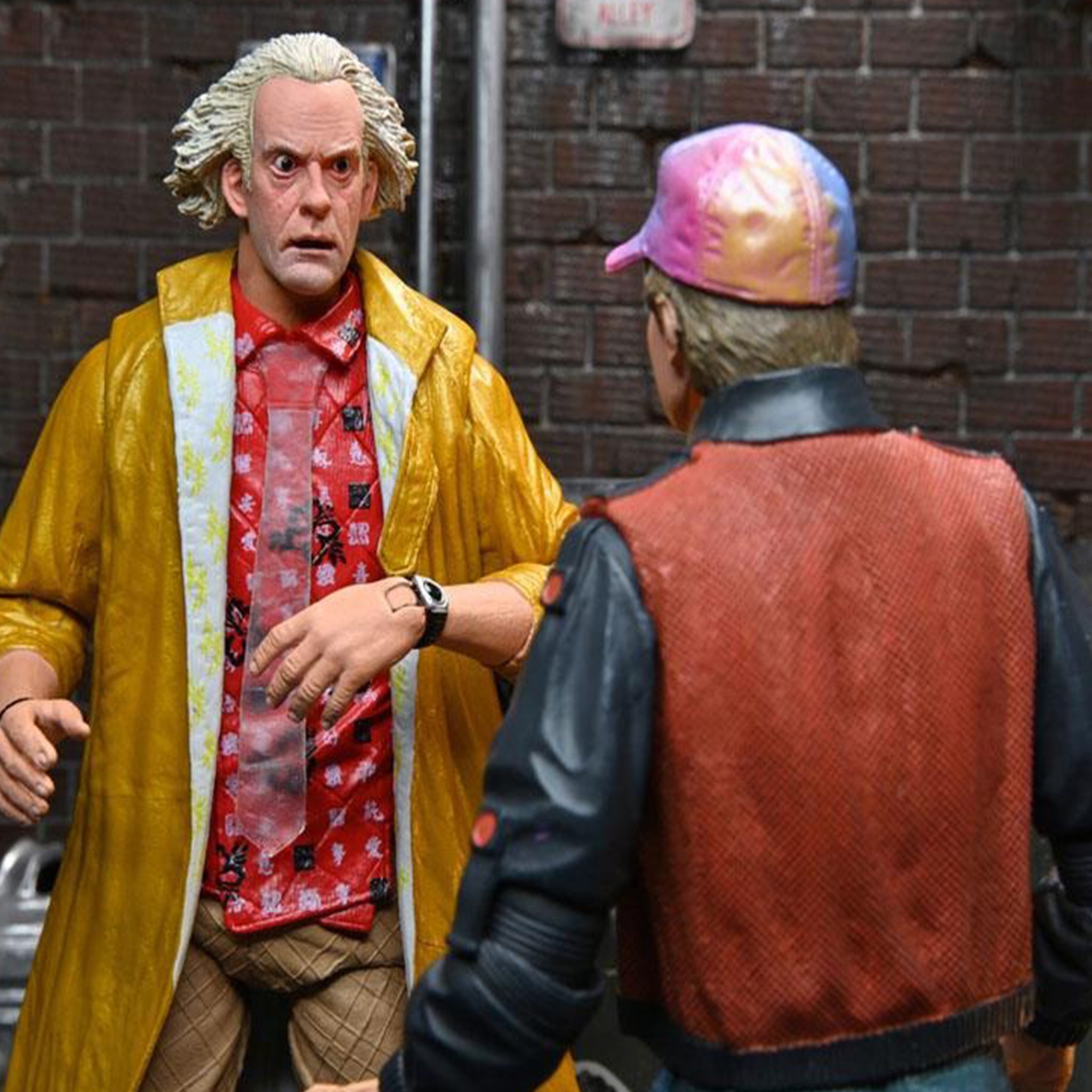 NECA Back To The Future Ultimate Doc Brown Action Figure 18cm