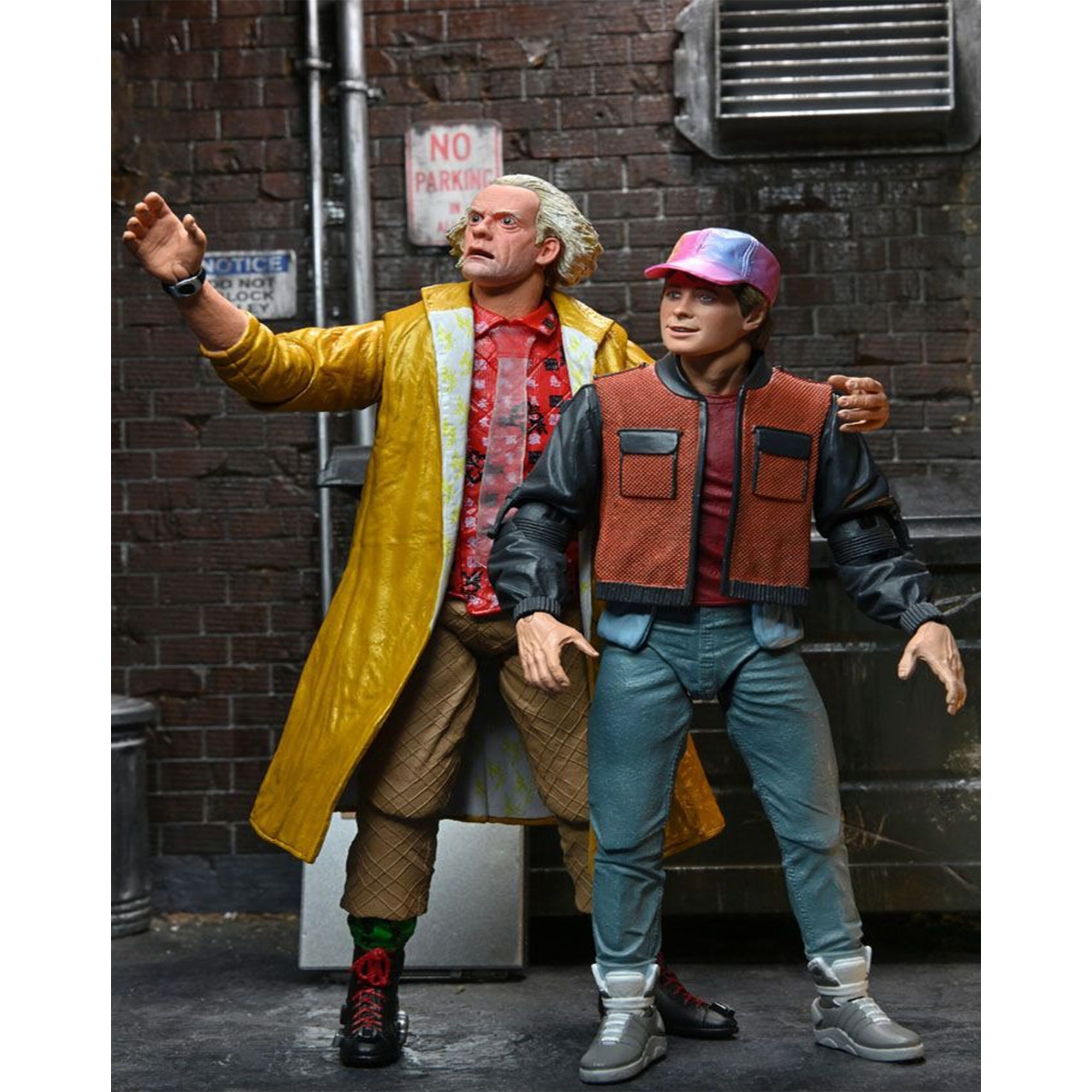 NECA Back To The Future Ultimate Doc Brown Action Figure 18cm