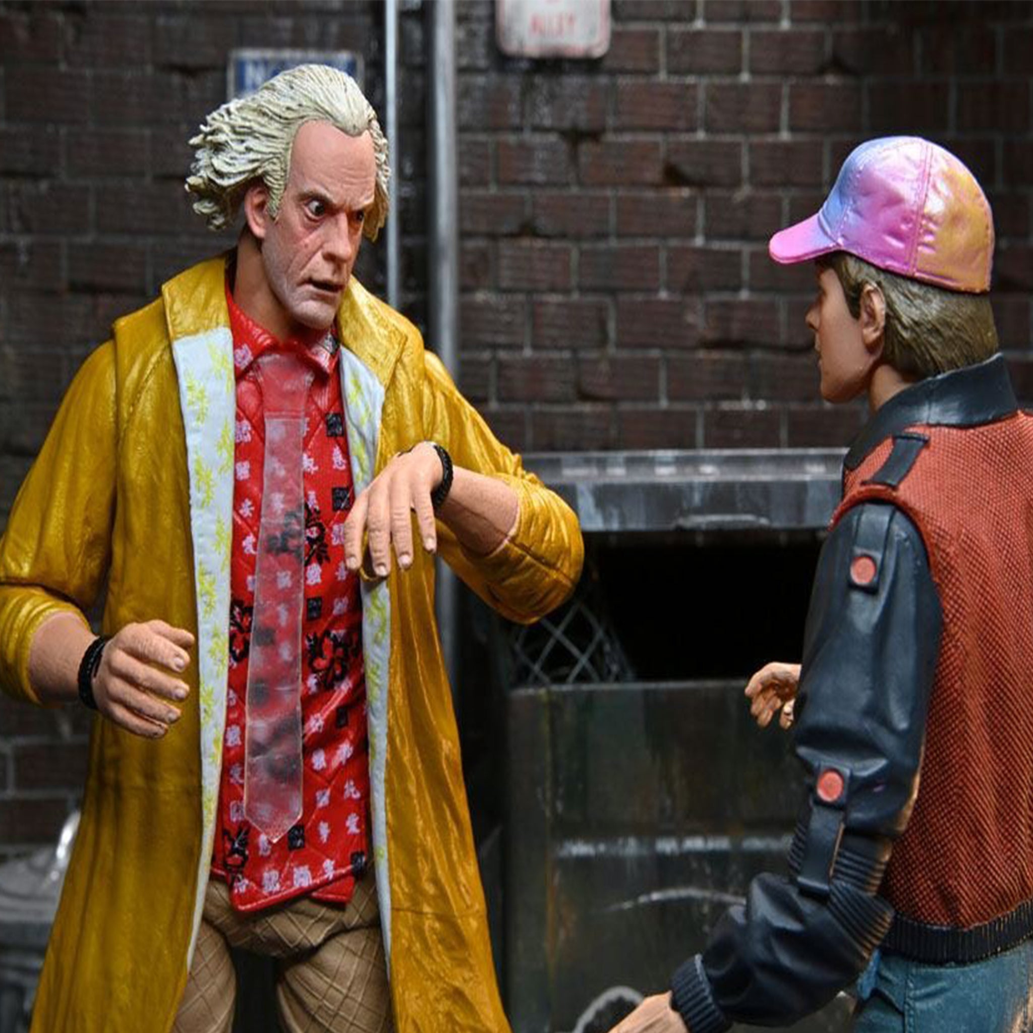 NECA Back To The Future Ultimate Doc Brown Action Figure 18cm