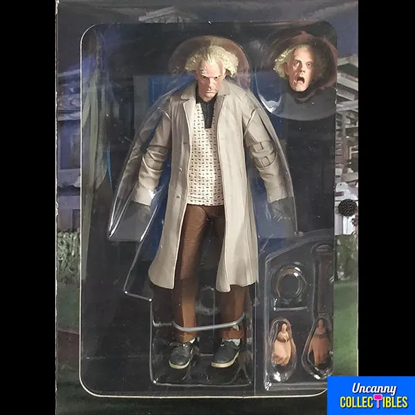 NECA Back To The Future Ultimate Doc Brown Action Figure 18cm
