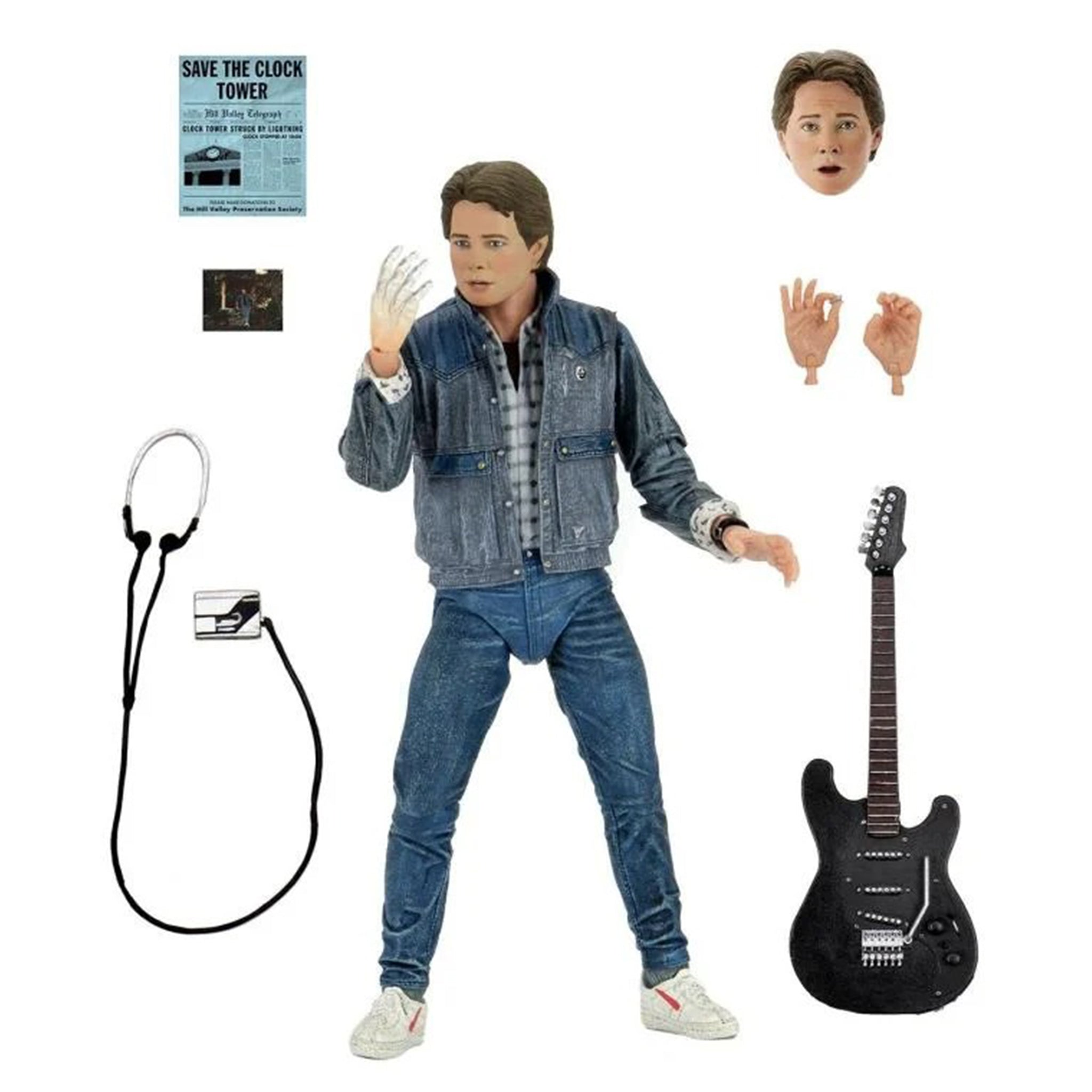 NECA Back To The Future Ultimate Marty McFly Action Figure 18cm – Movie Icons & Heroes, NECA, 18 cm, brand new collector item, Uncanny Collectibles Dublin Ireland